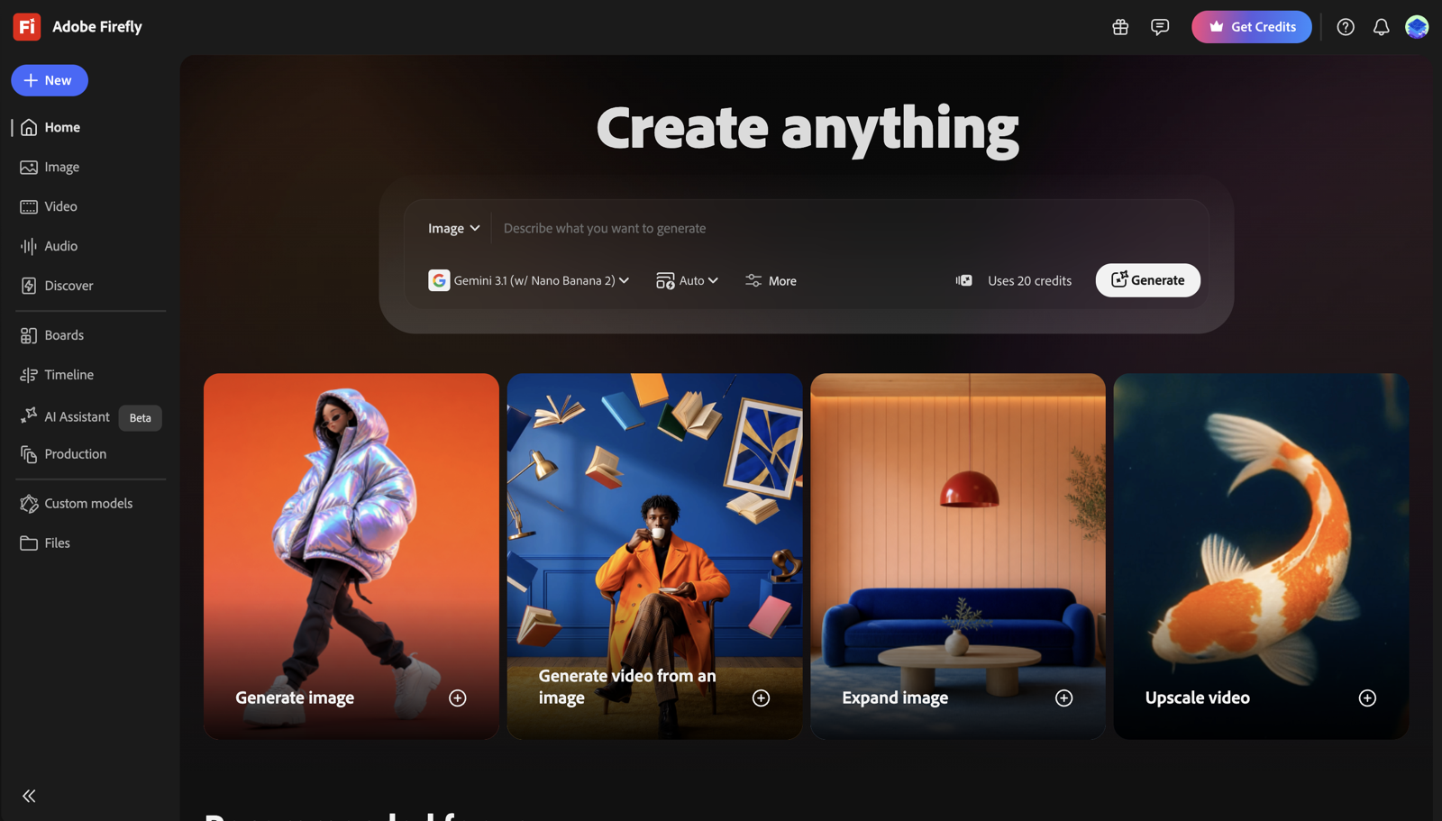 Adobe Firefly preview 2