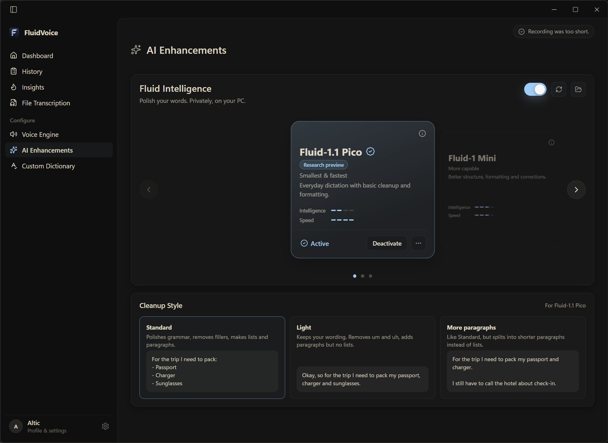 FluidVoice for Windows official image