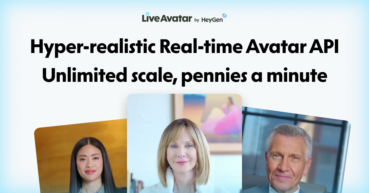 LiveAvatar official image