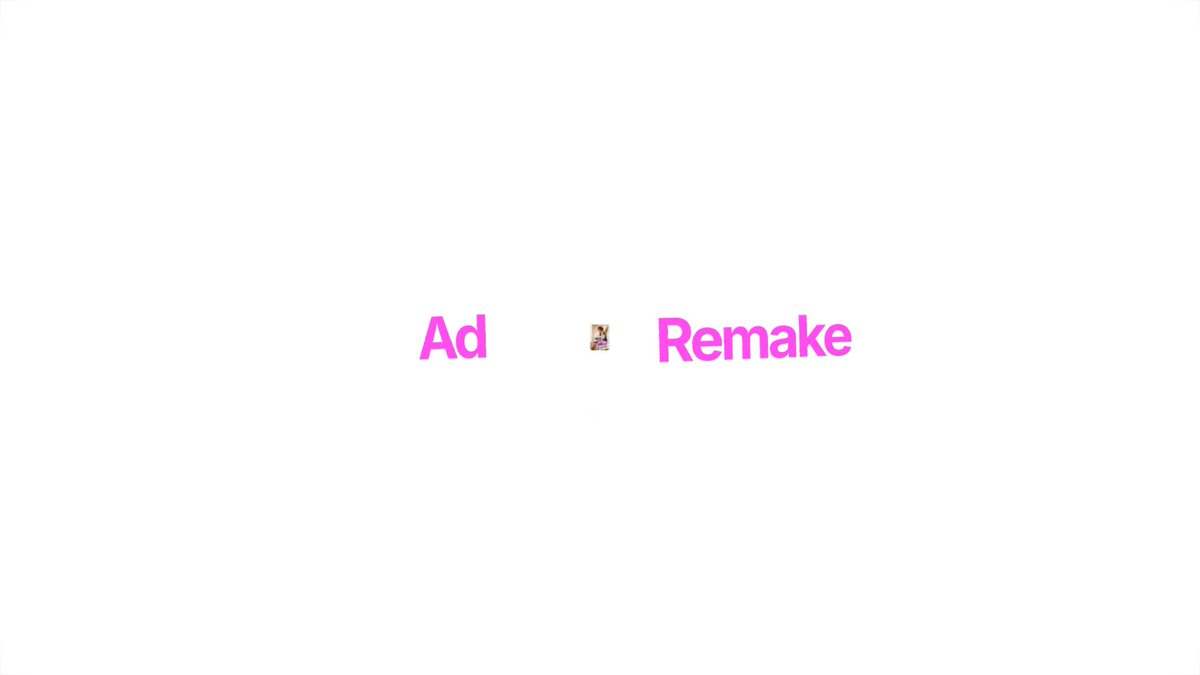 OpenArt Ad Remake announcement