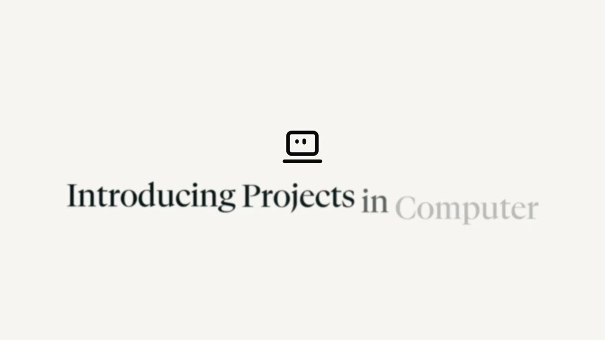 Perplexity Projects launch announcement
