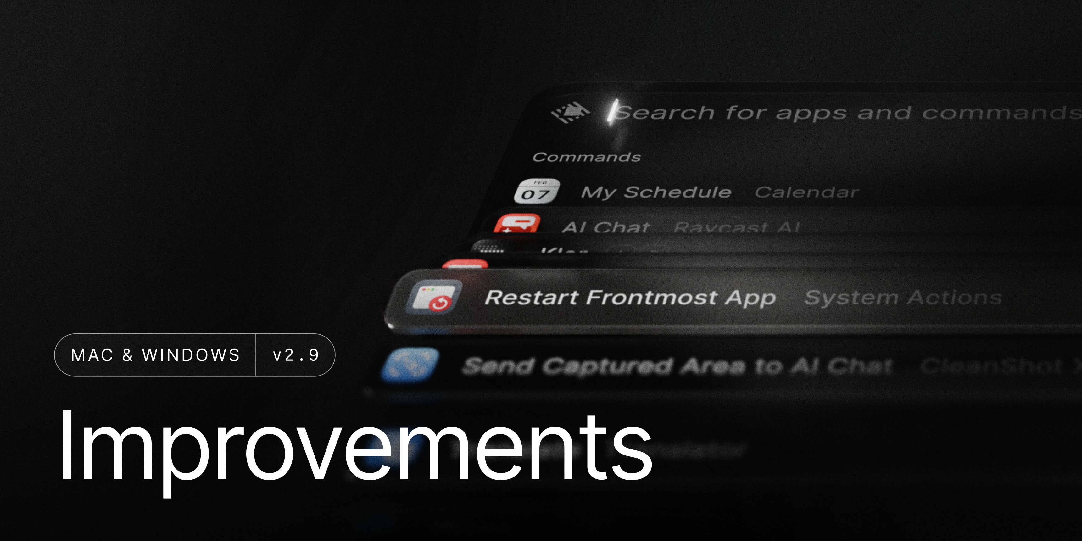 Raycast v2.9 official image