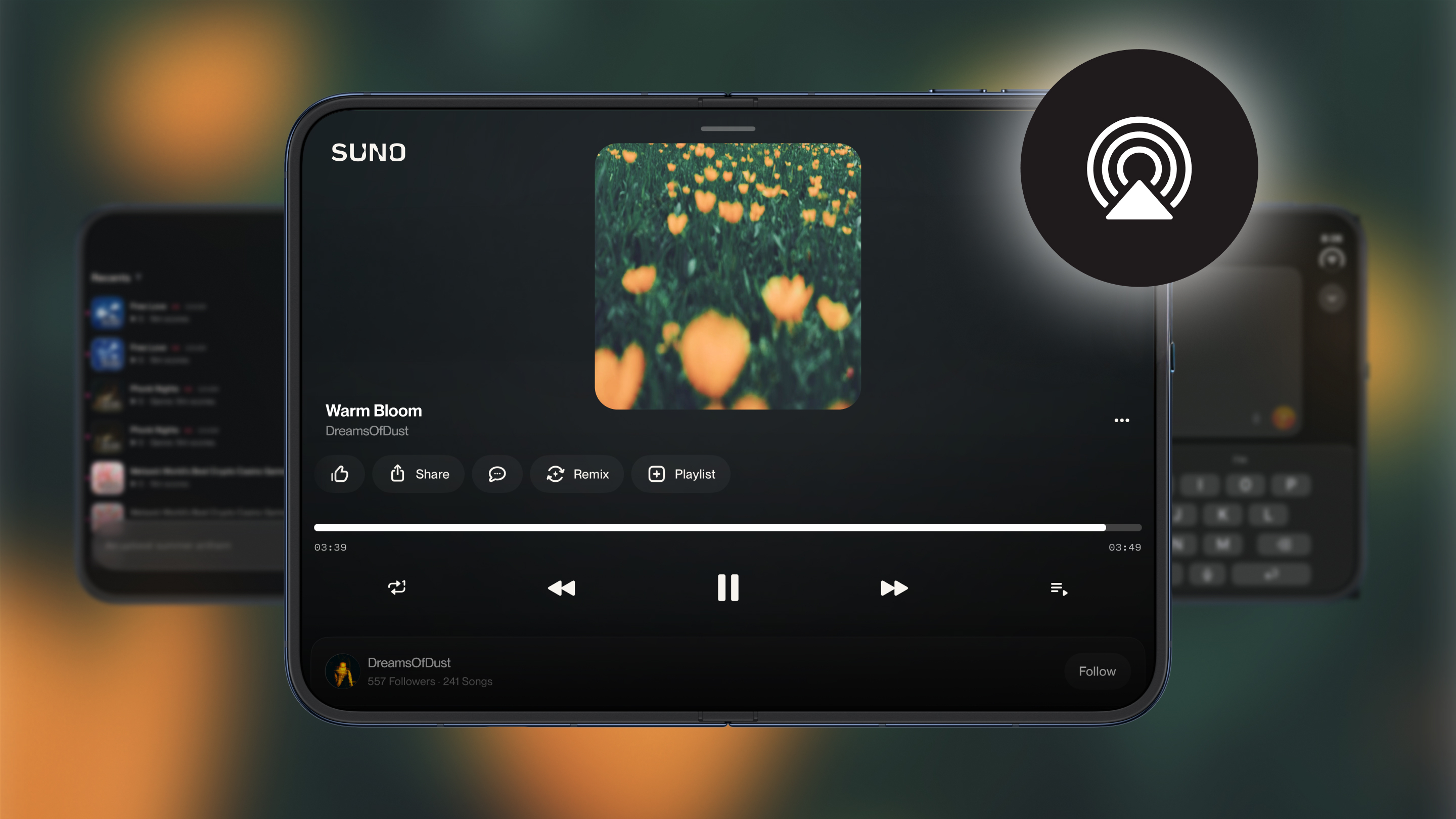 Suno for iOS official image
