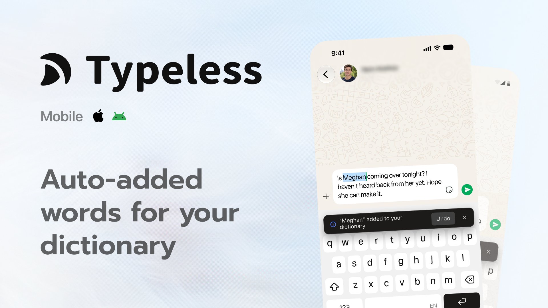 Typeless 2.8.0 official announcement image