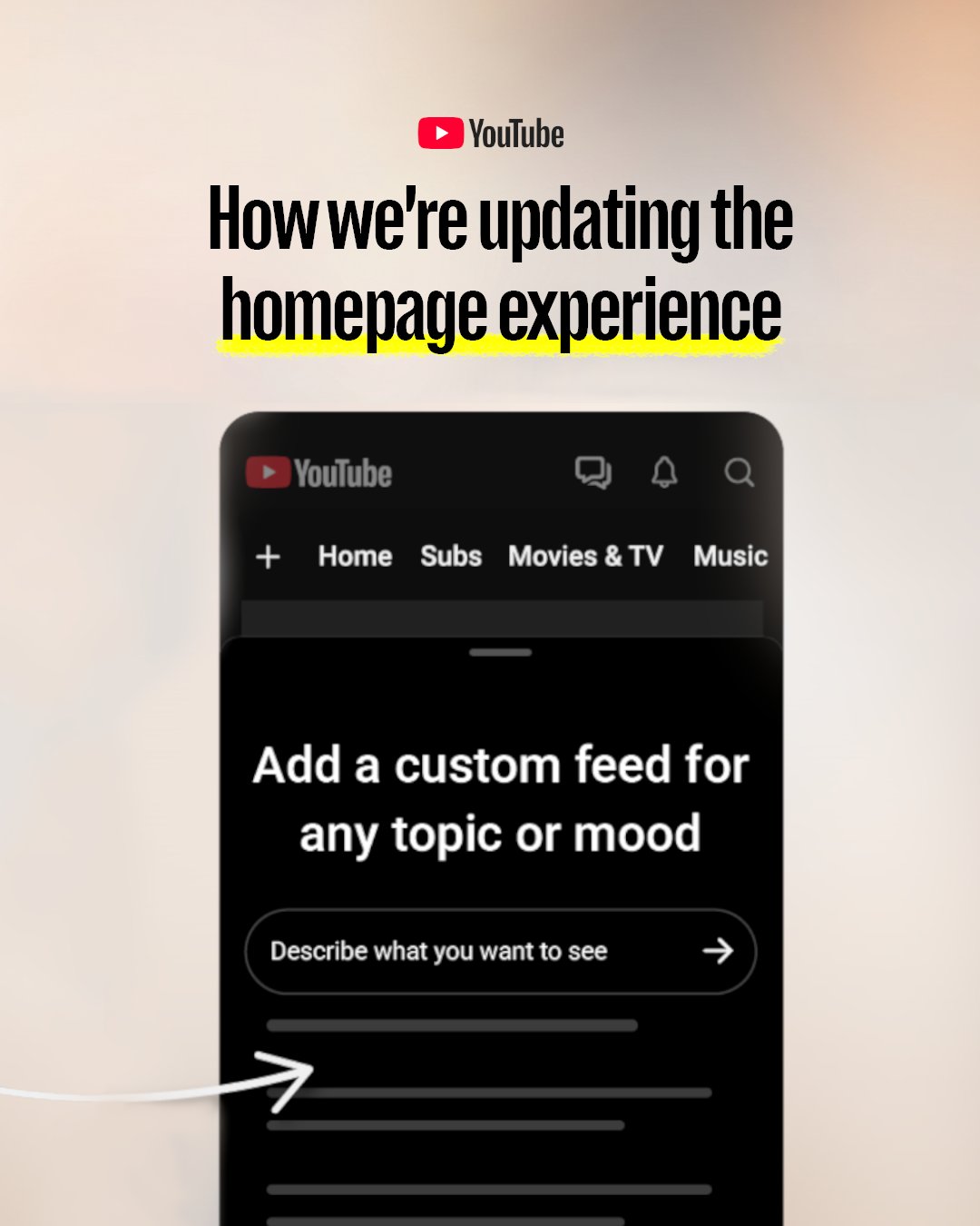 YouTube homepage official image