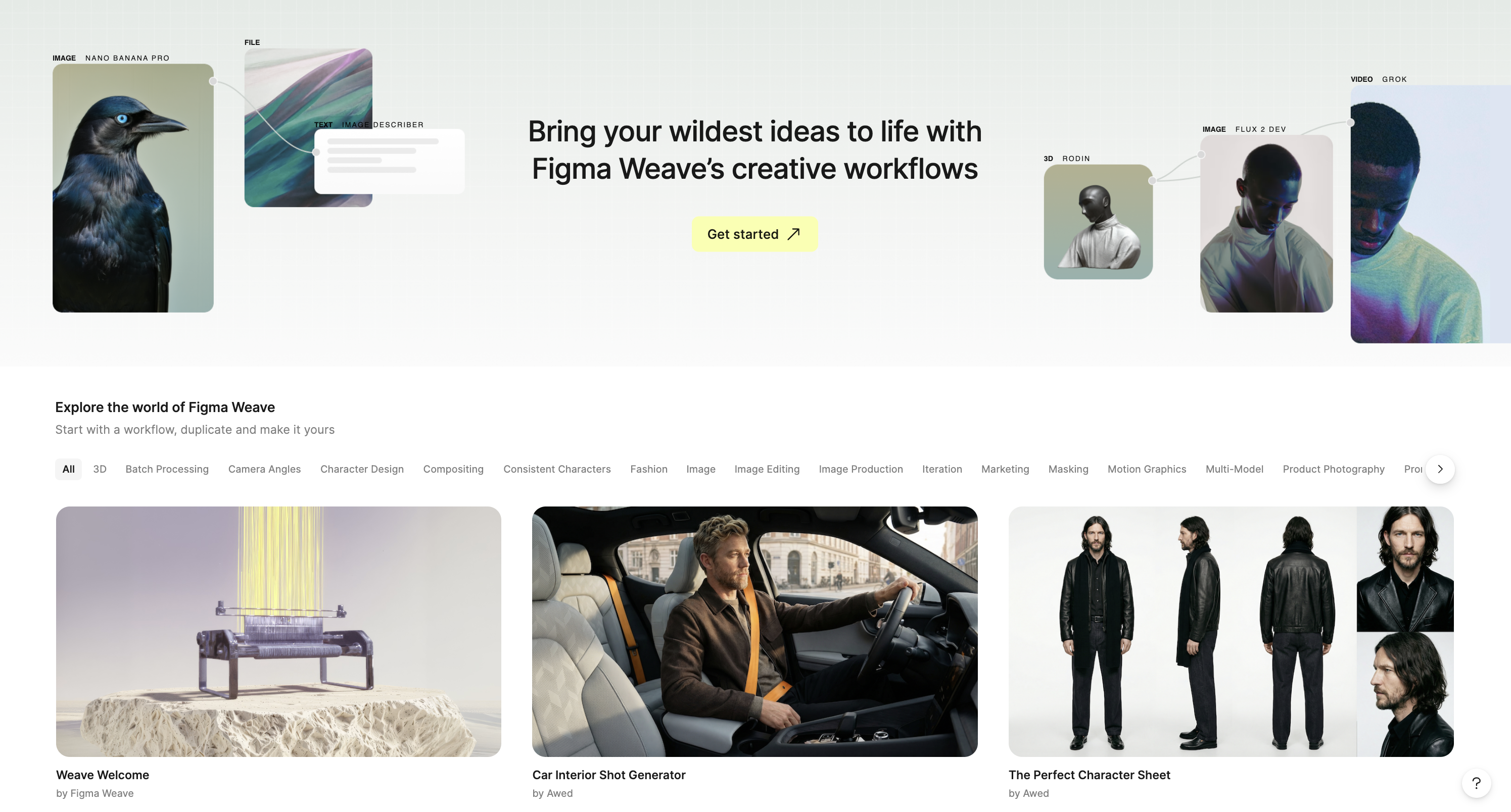 Figma Weave Community | Free Resource | Creators Toolbox
