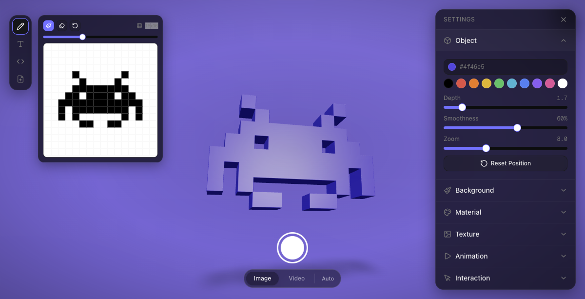 3D SVG preview 2