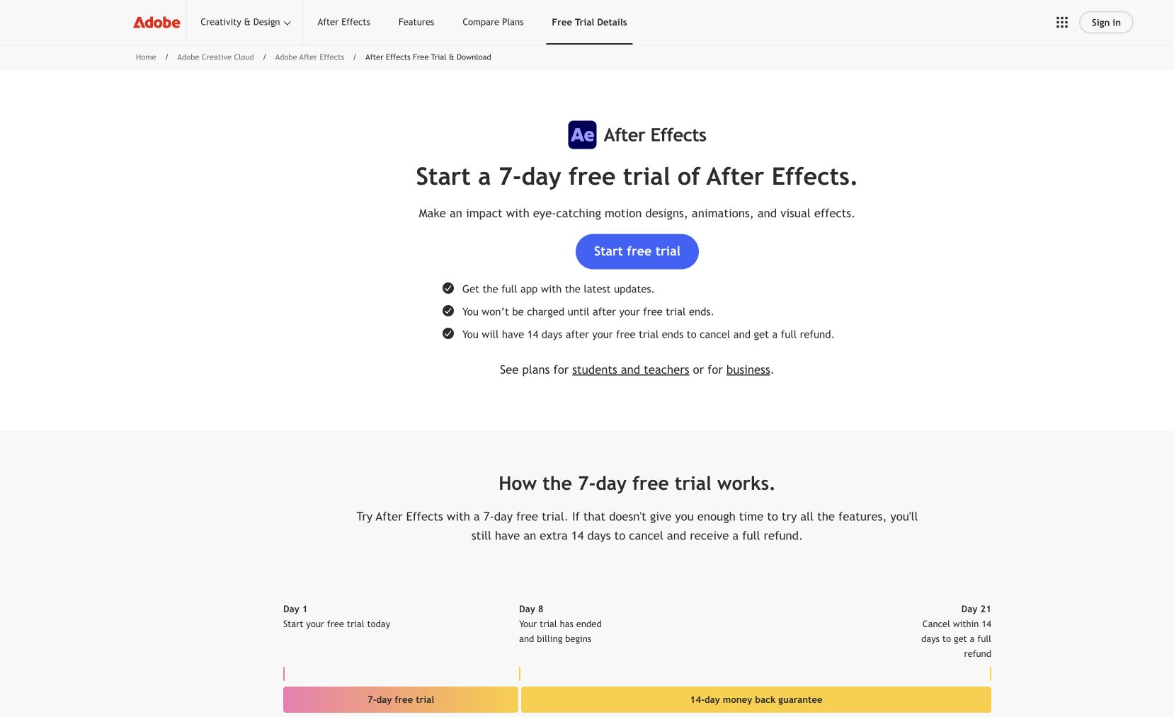 Adobe After Effects preview 2