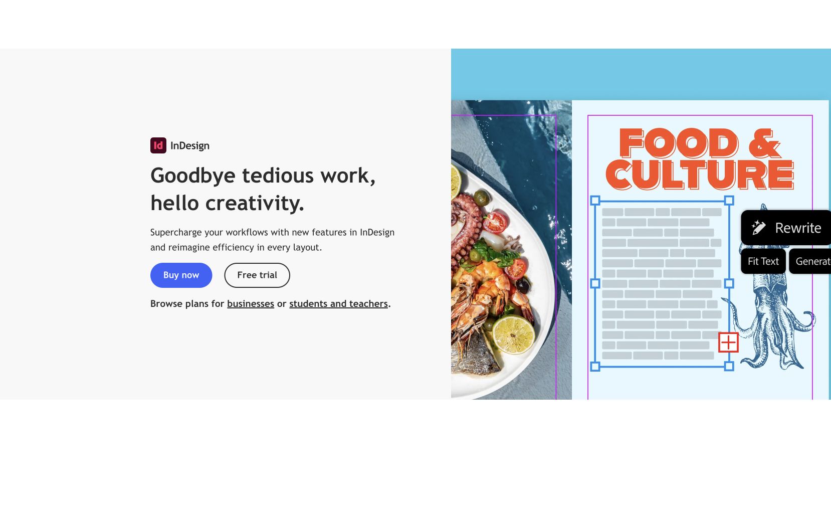 Adobe InDesign preview 2