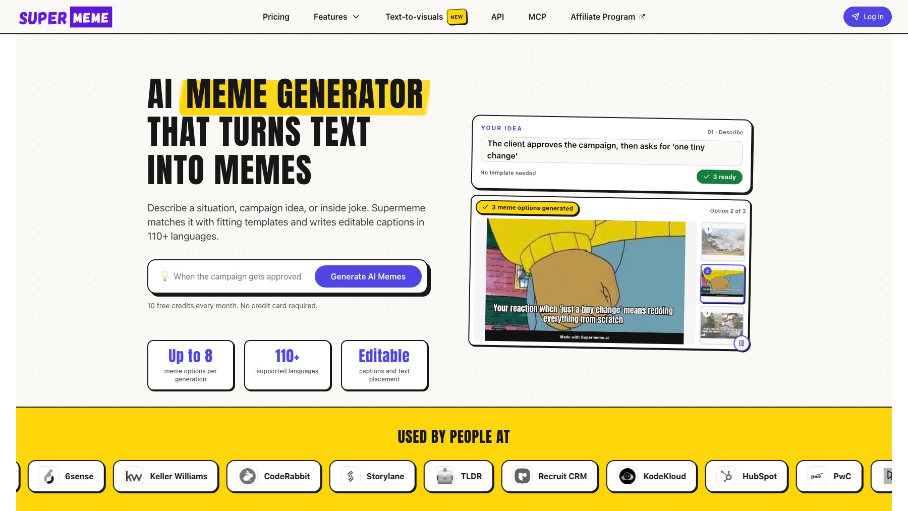 AI Text to Meme Converter preview 2