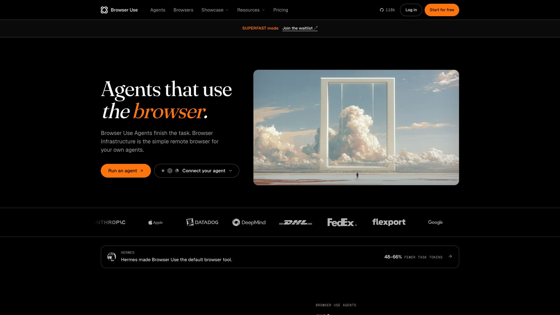 Browser Use preview 3