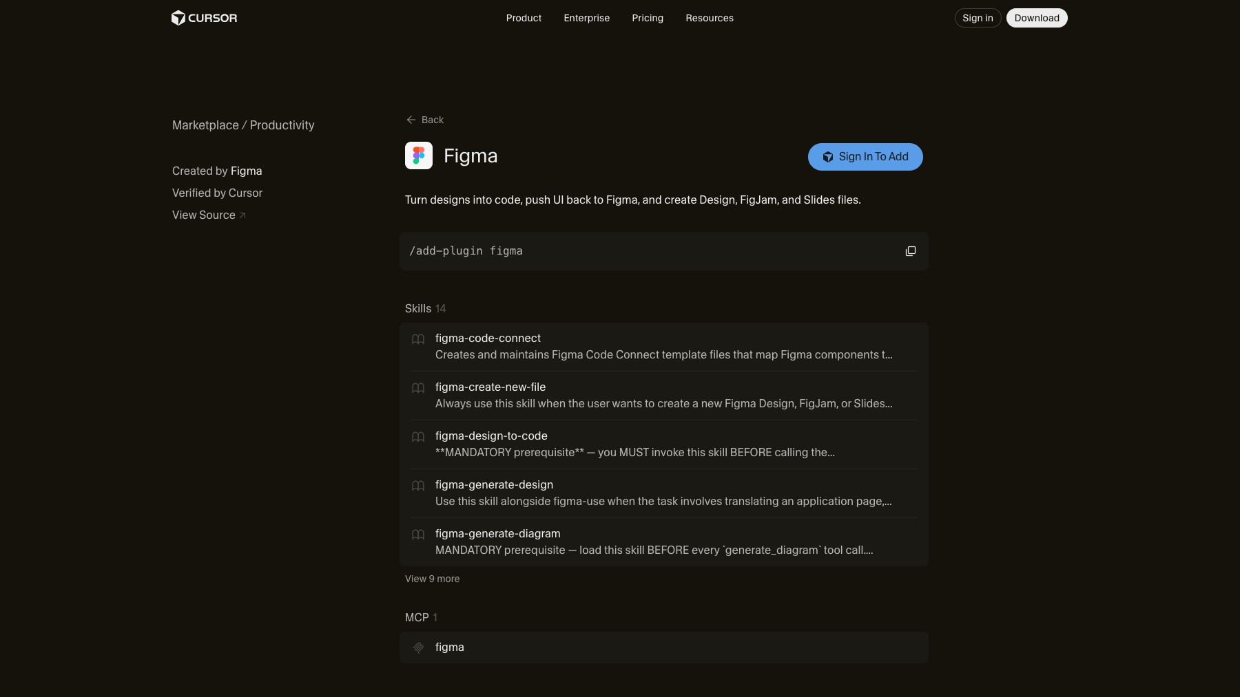 Cursor for Figma preview 2