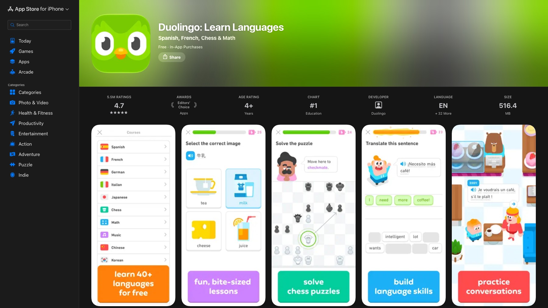 Duolingo preview 2