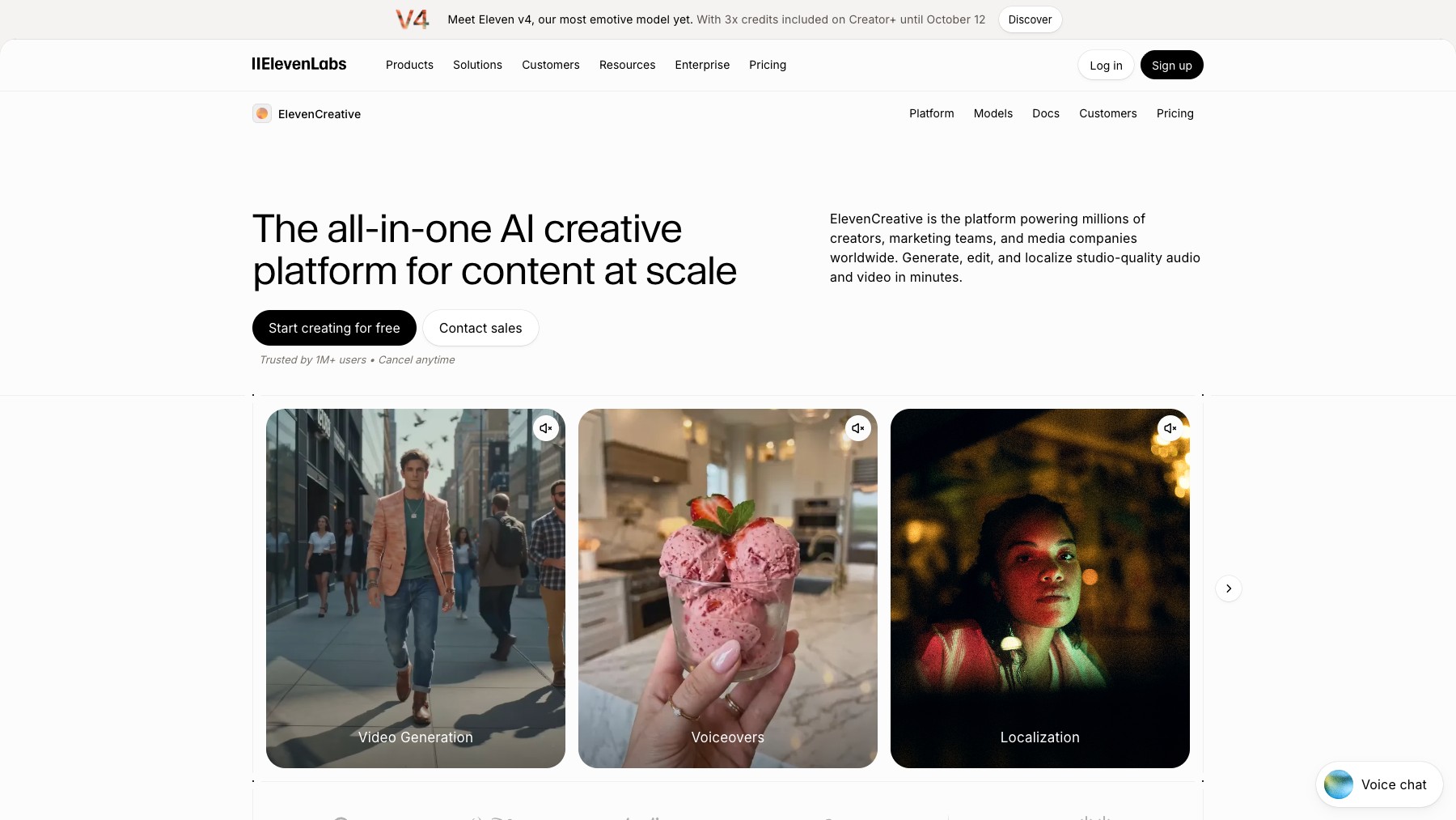 ElevenCreative preview 2