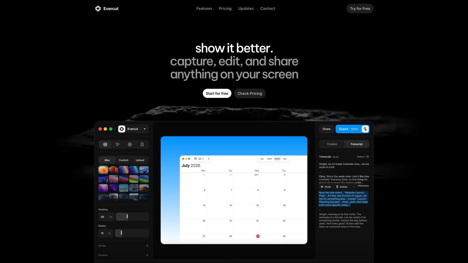 Evercut preview 2