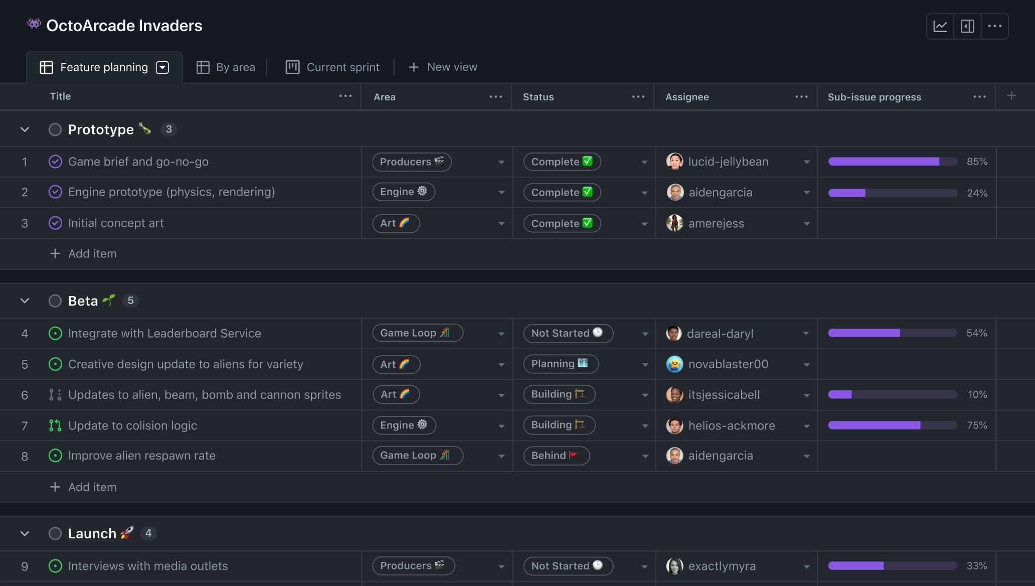 GitHub preview 2