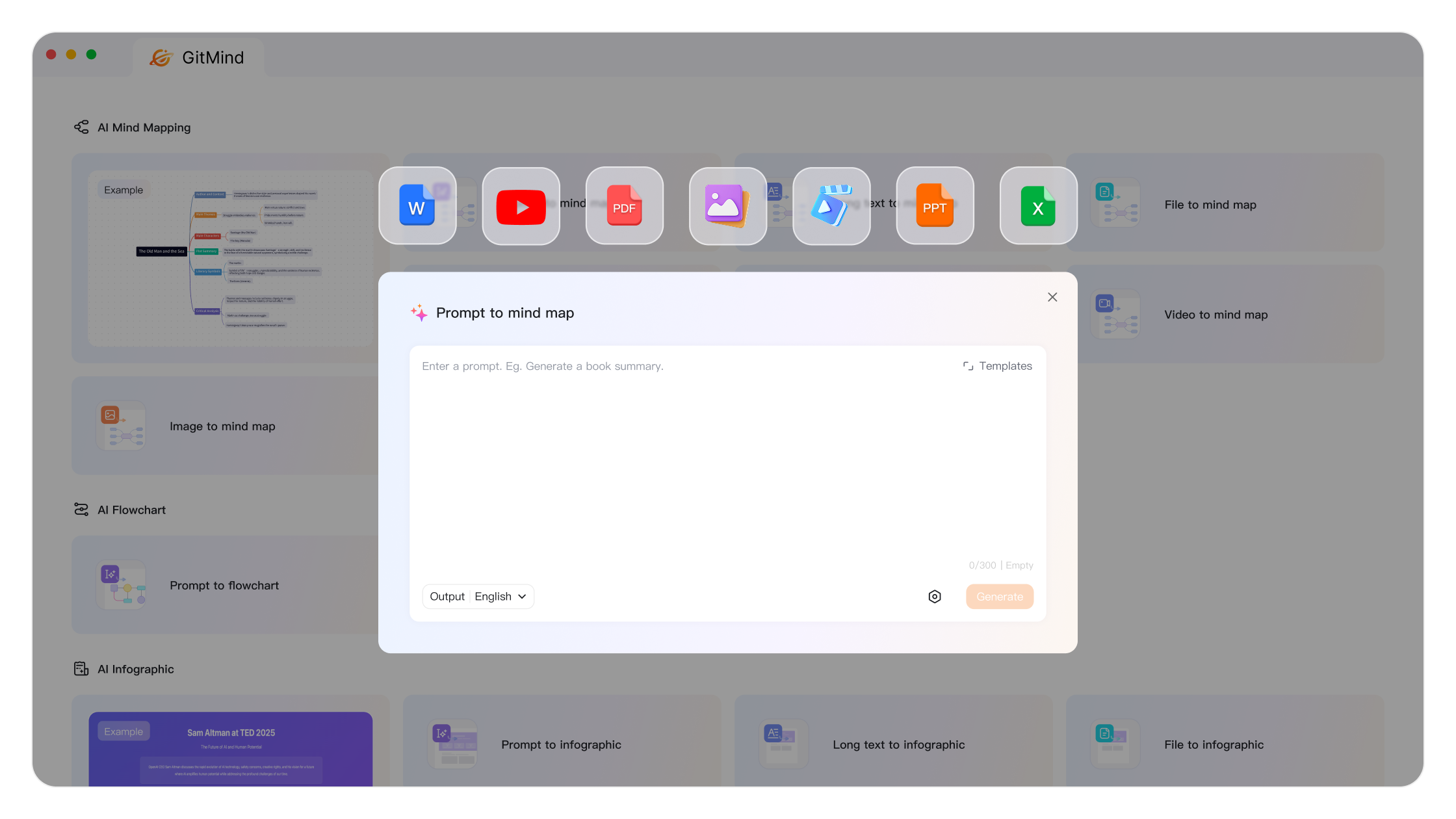 GitMind preview 2