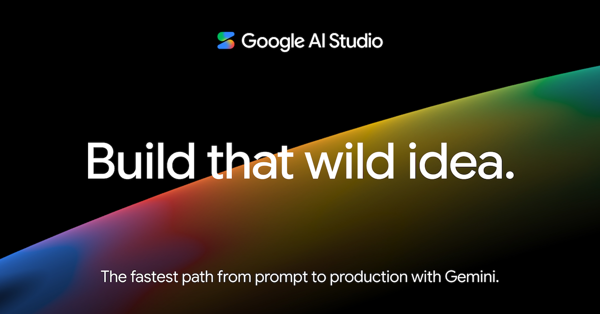 Google AI Studio preview 2
