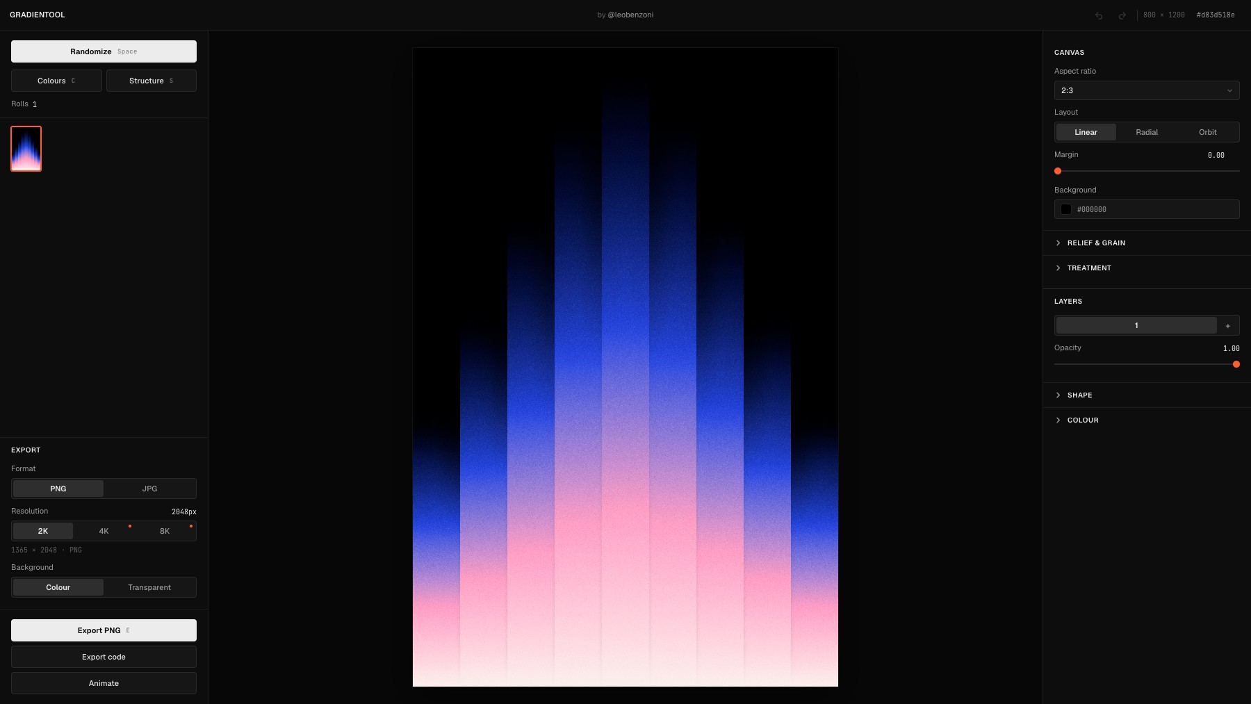 Gradientool preview 4
