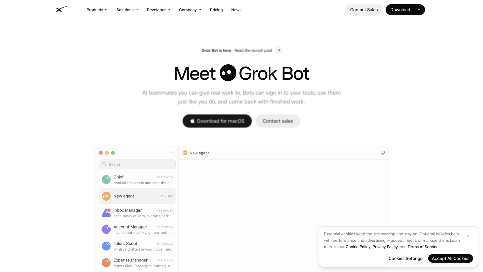 Grok Bot preview 2