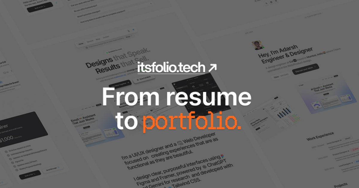 itsfolio preview 2