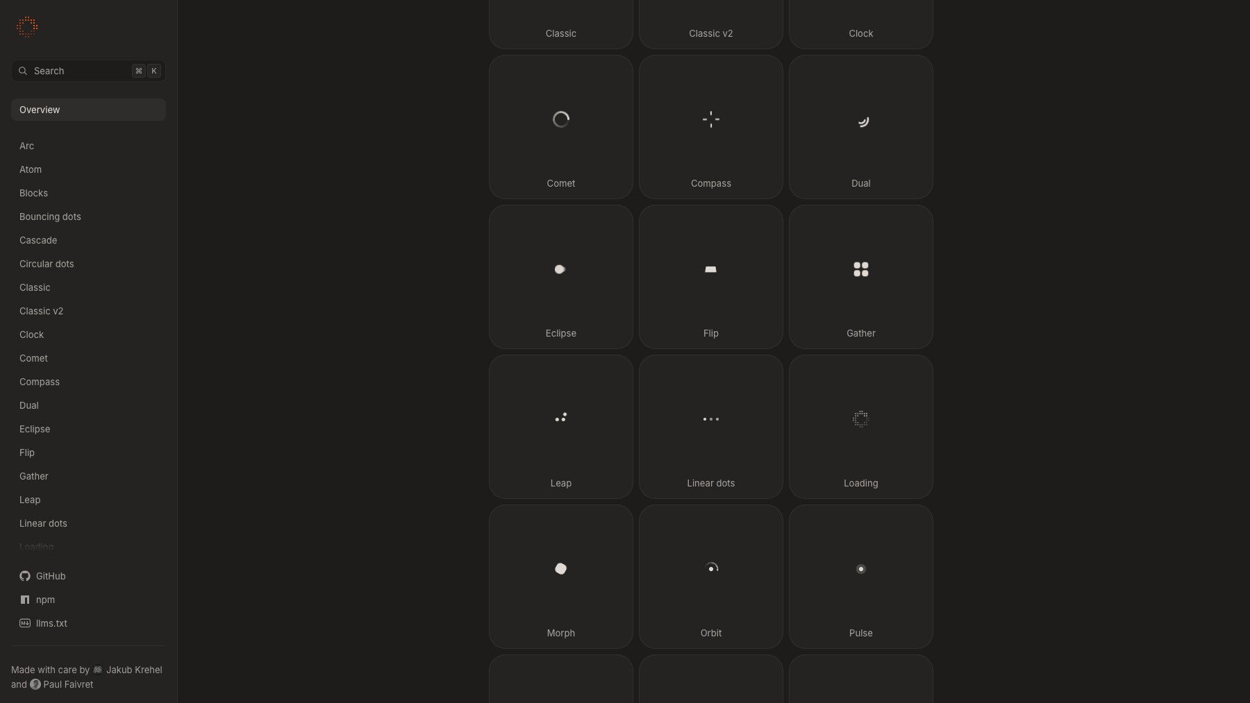 Loading.dev preview 3
