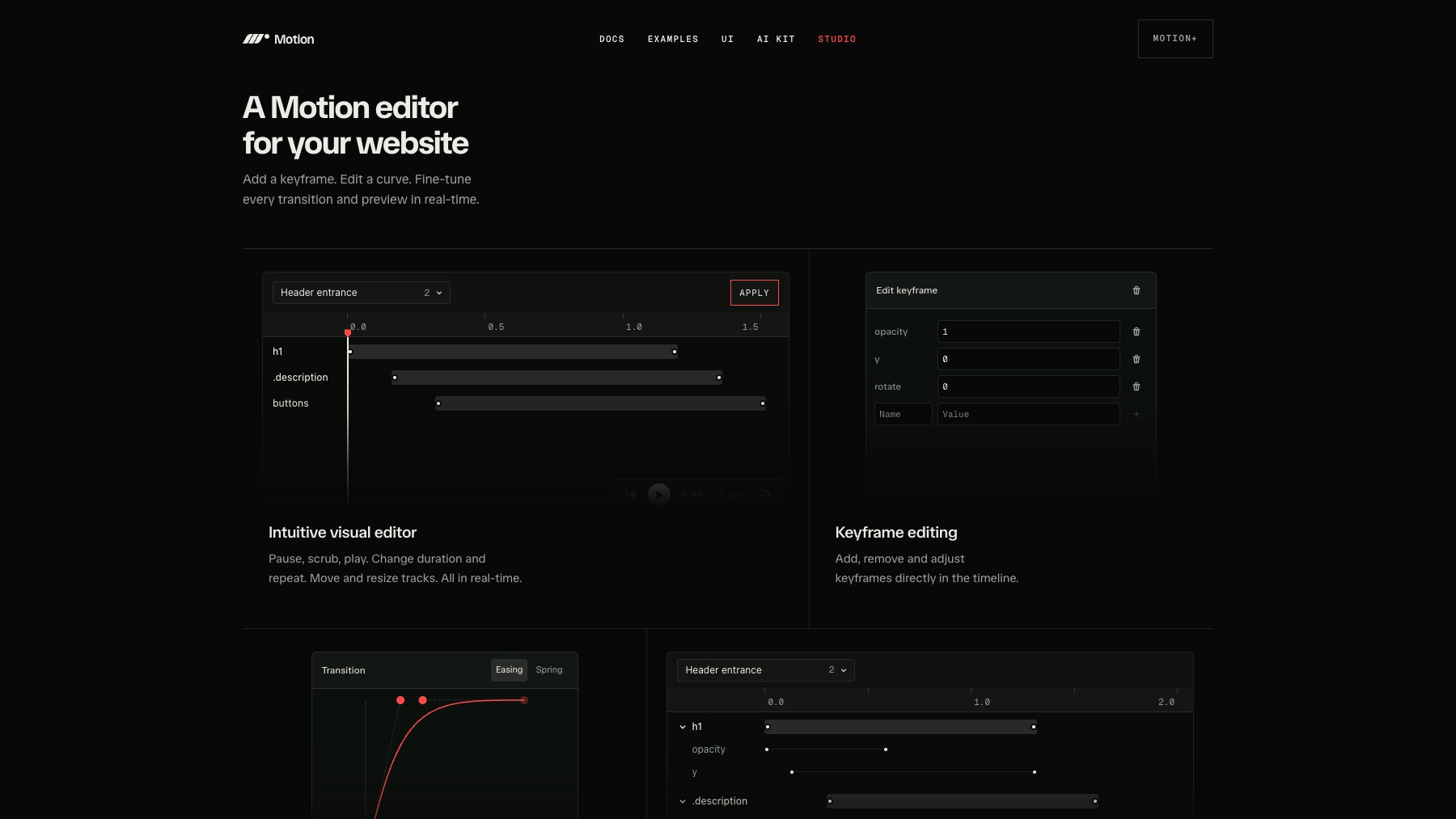 Motion Studio preview 3