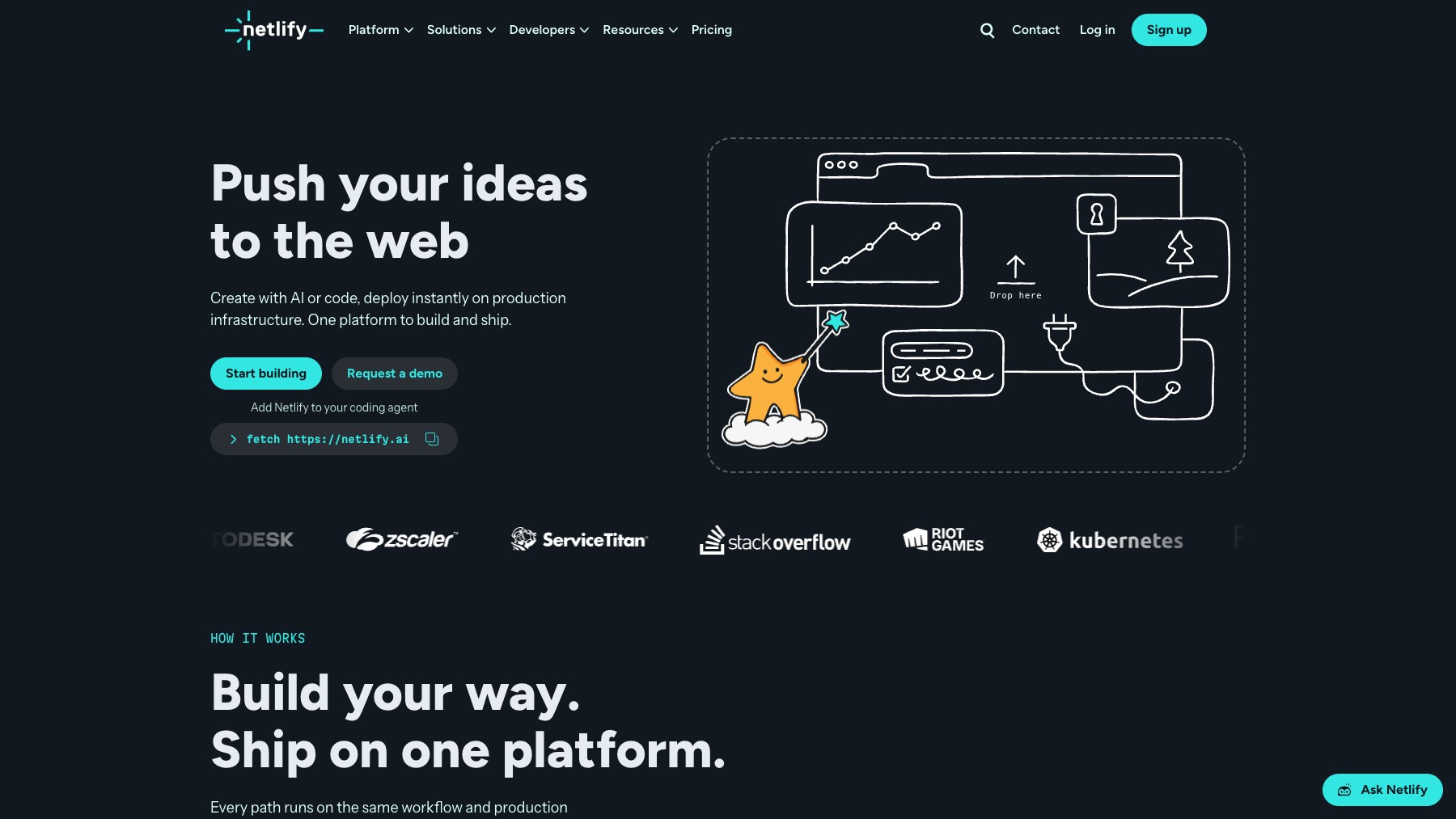 Netlify preview 2