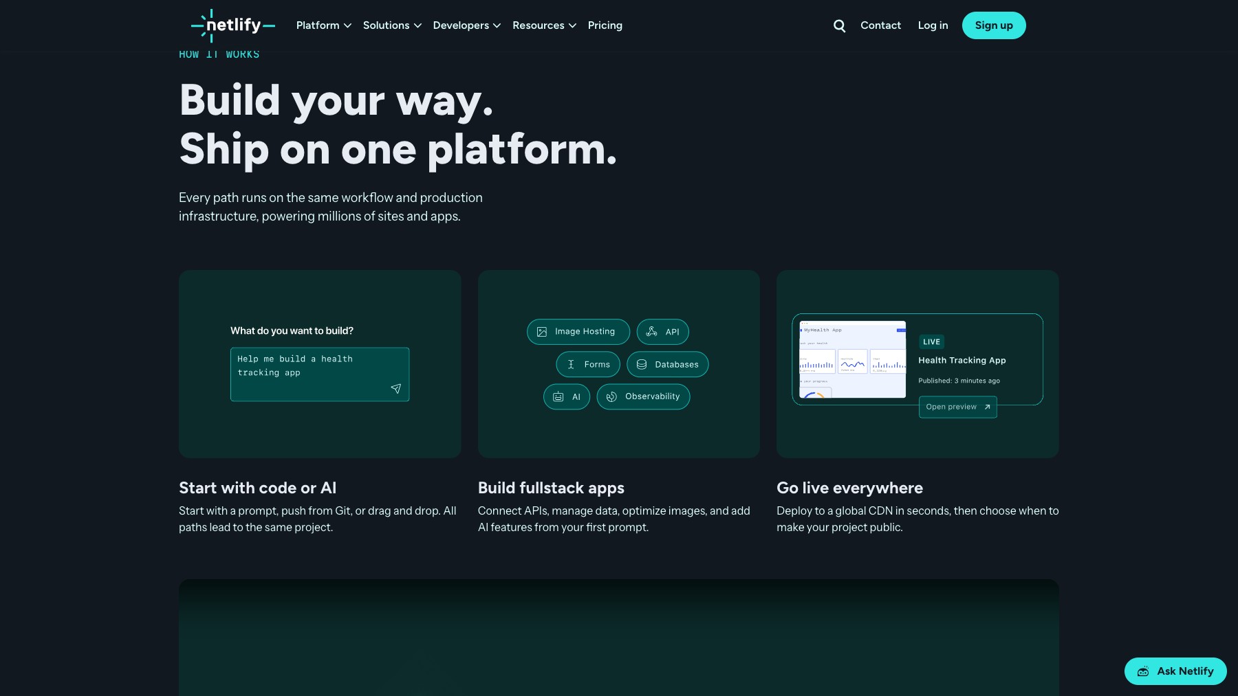 Netlify preview 3