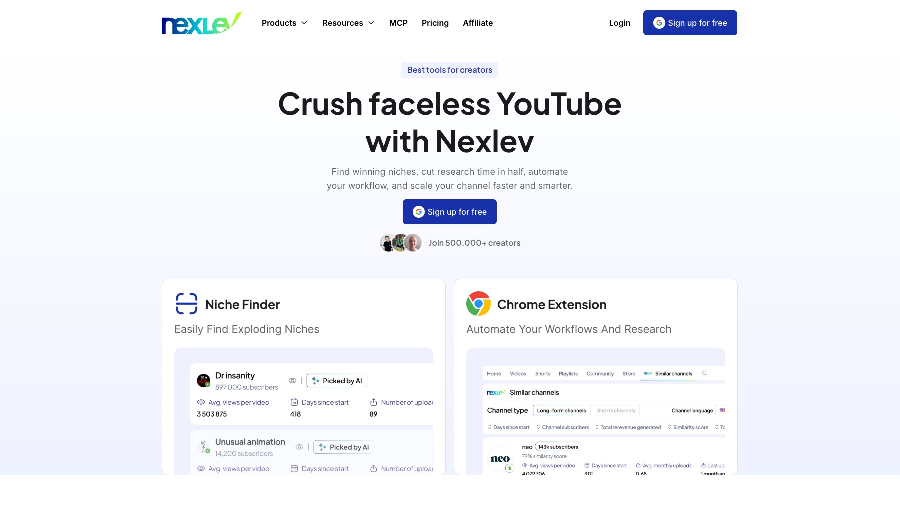 NexLev preview 2
