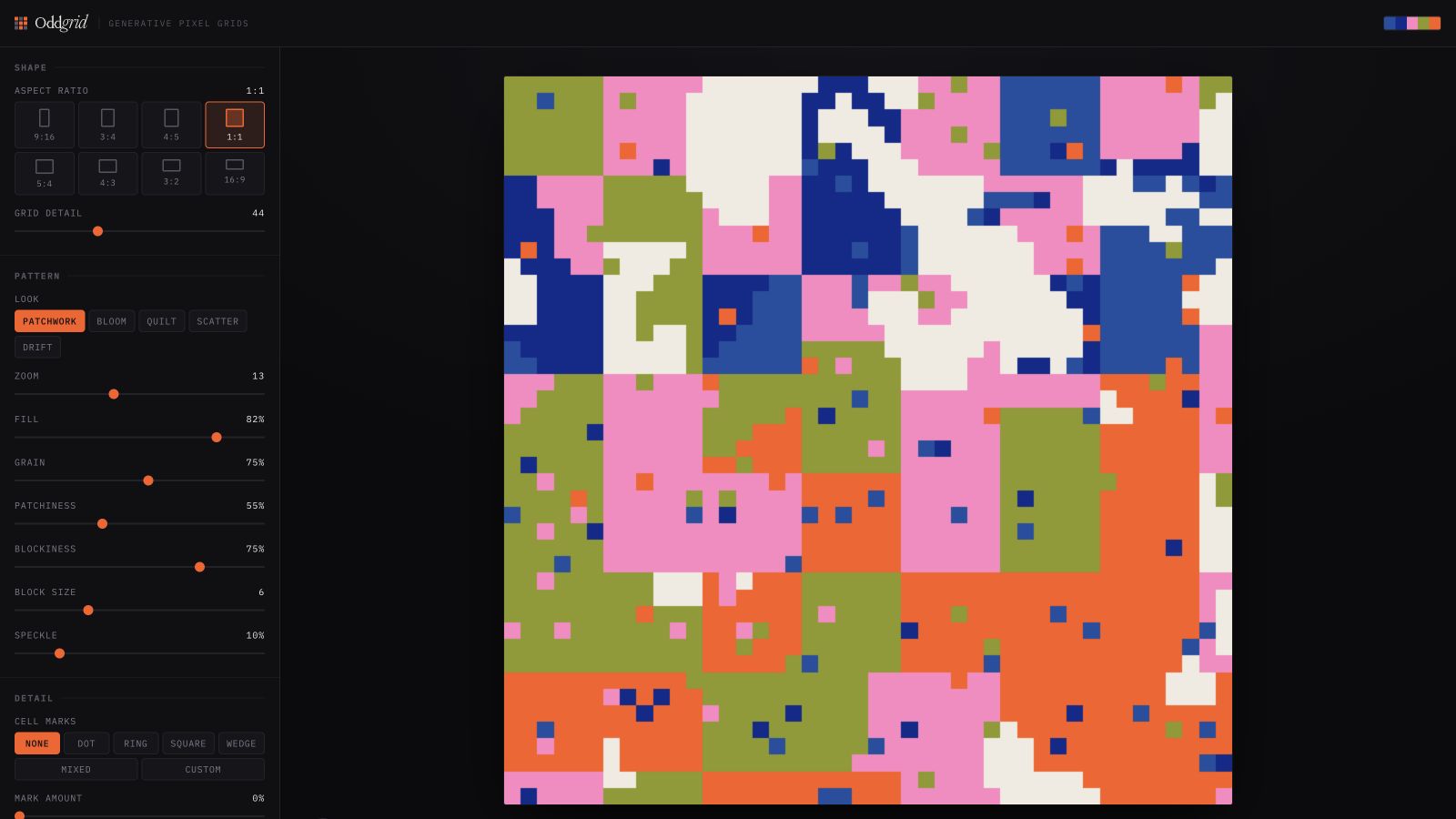 Oddgrid preview 2
