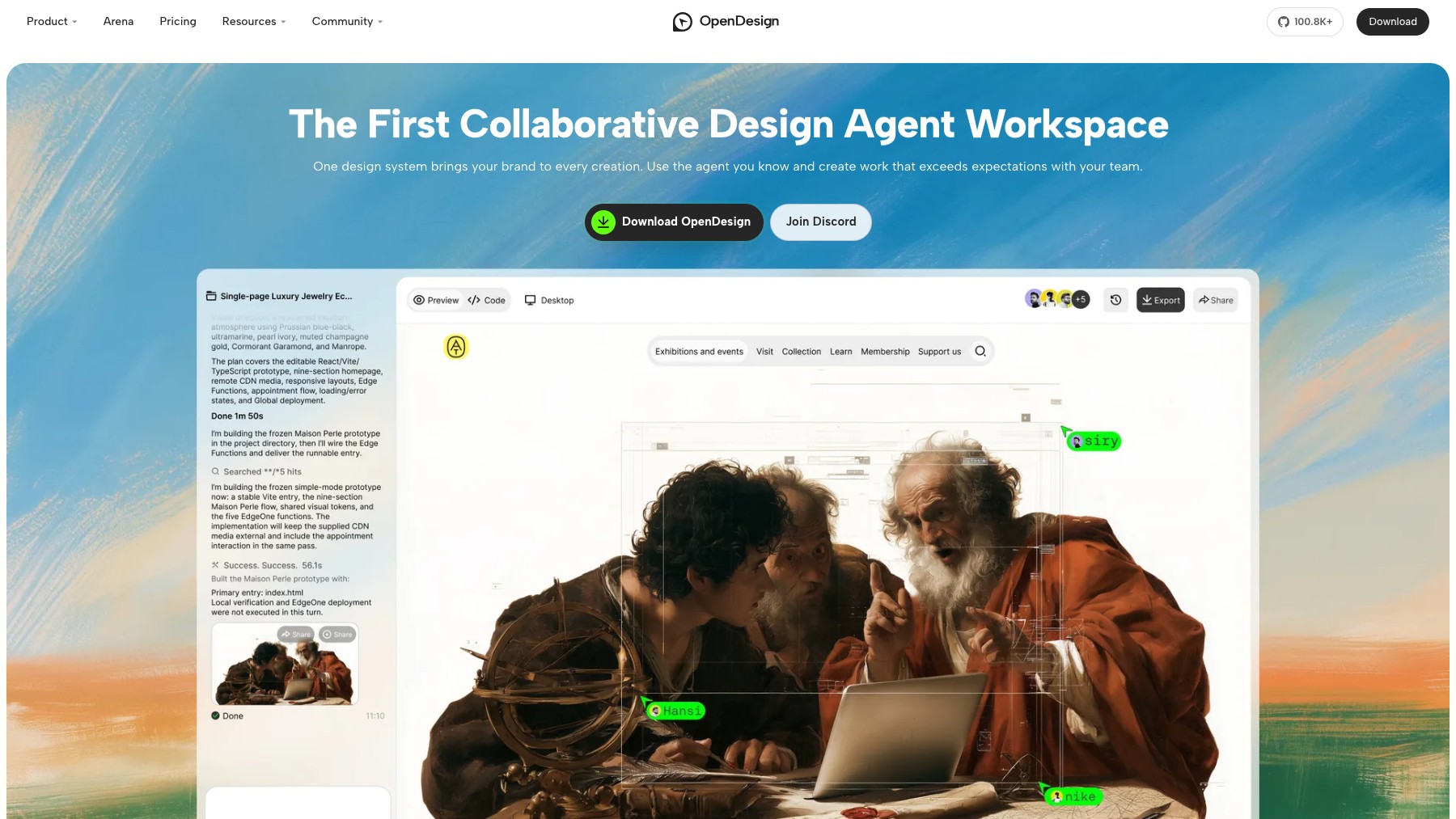 OpenDesign preview 2