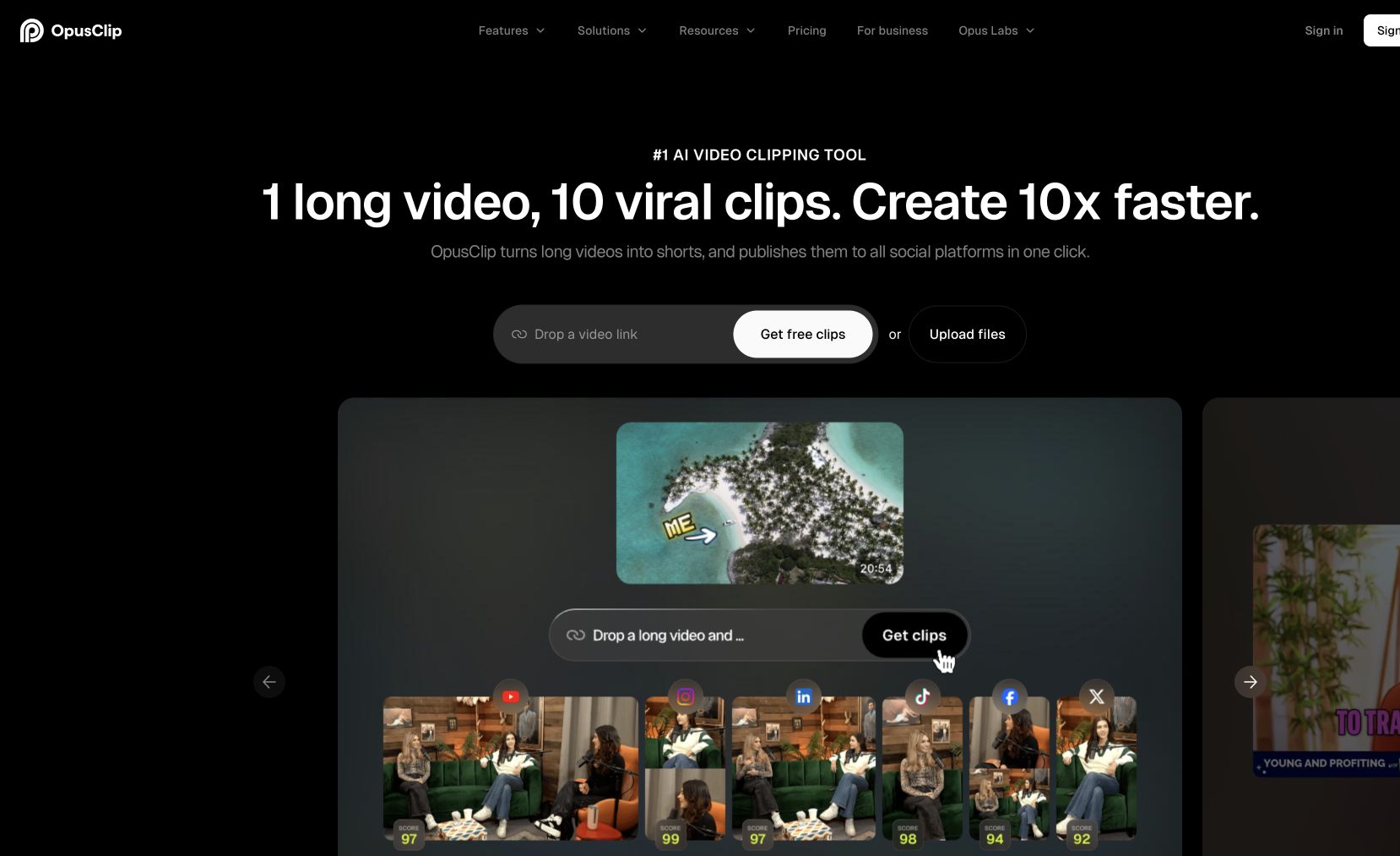 OpusClip preview 2