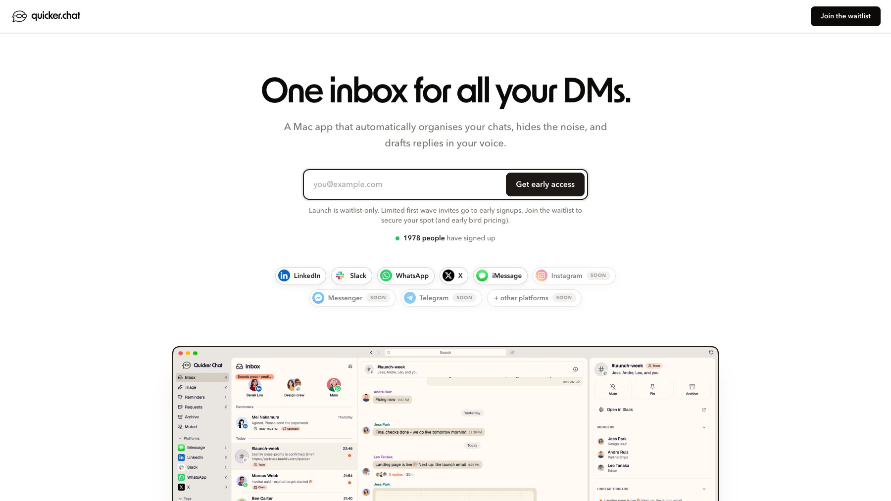 quicker.chat preview 2