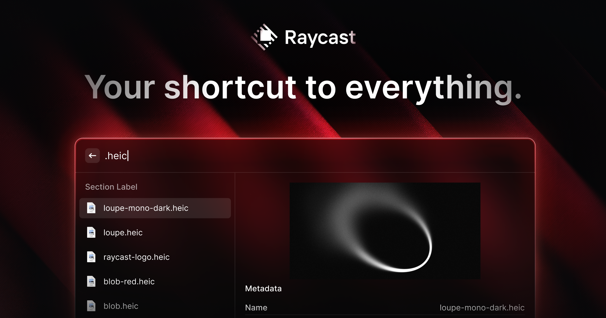 Raycast preview 2