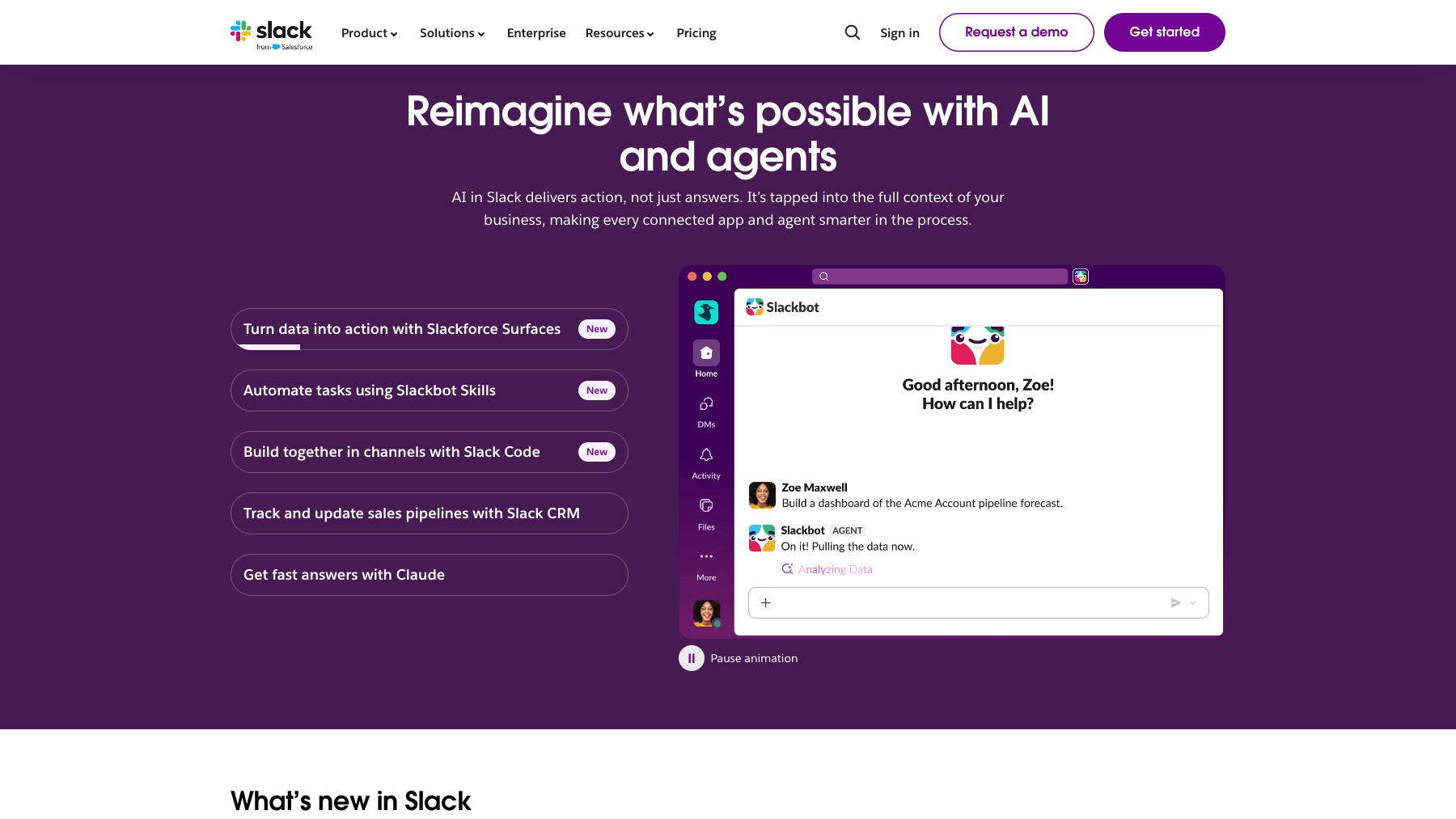 Slack preview 3