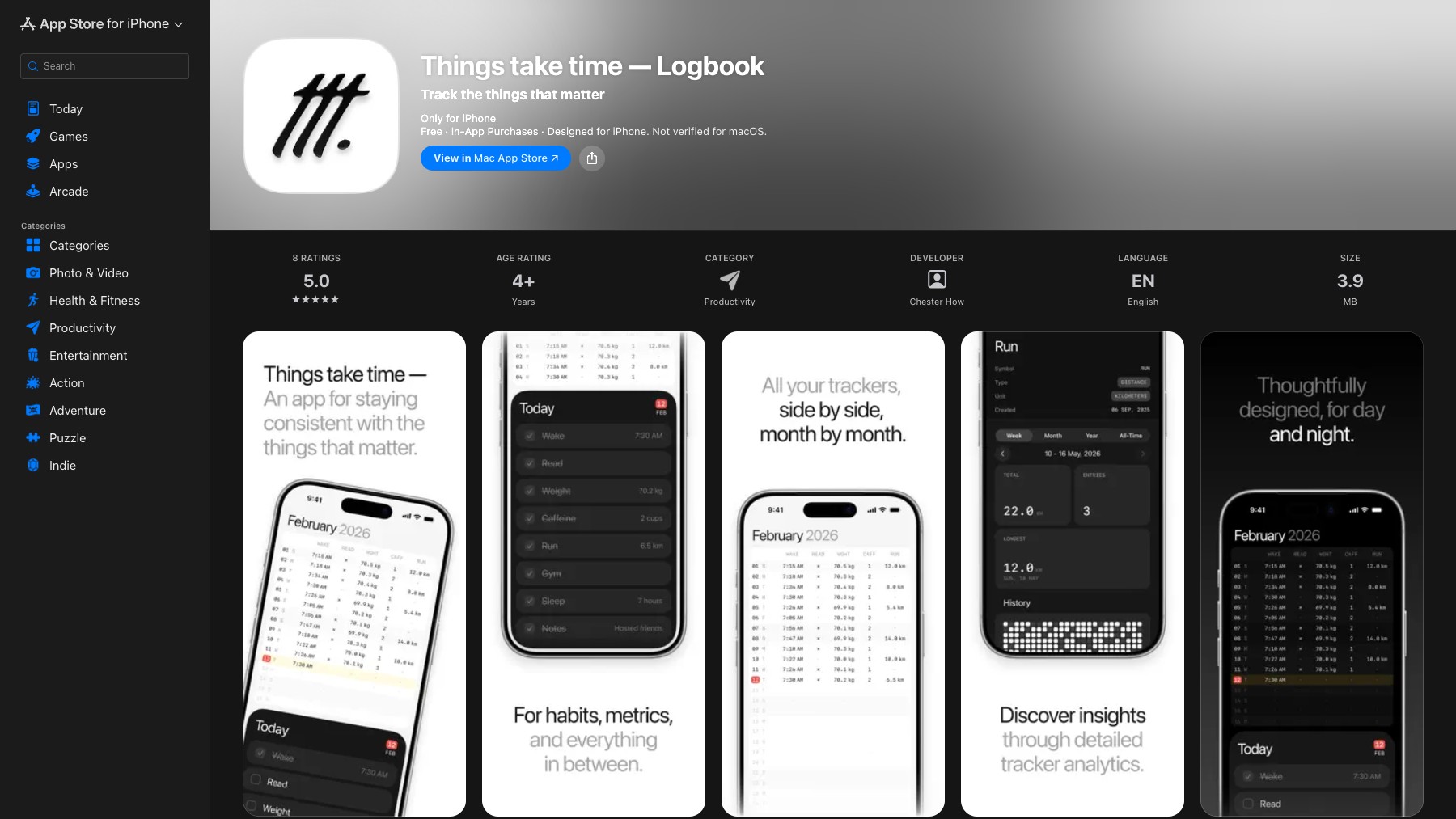 Things Take Time — Logbook preview 2
