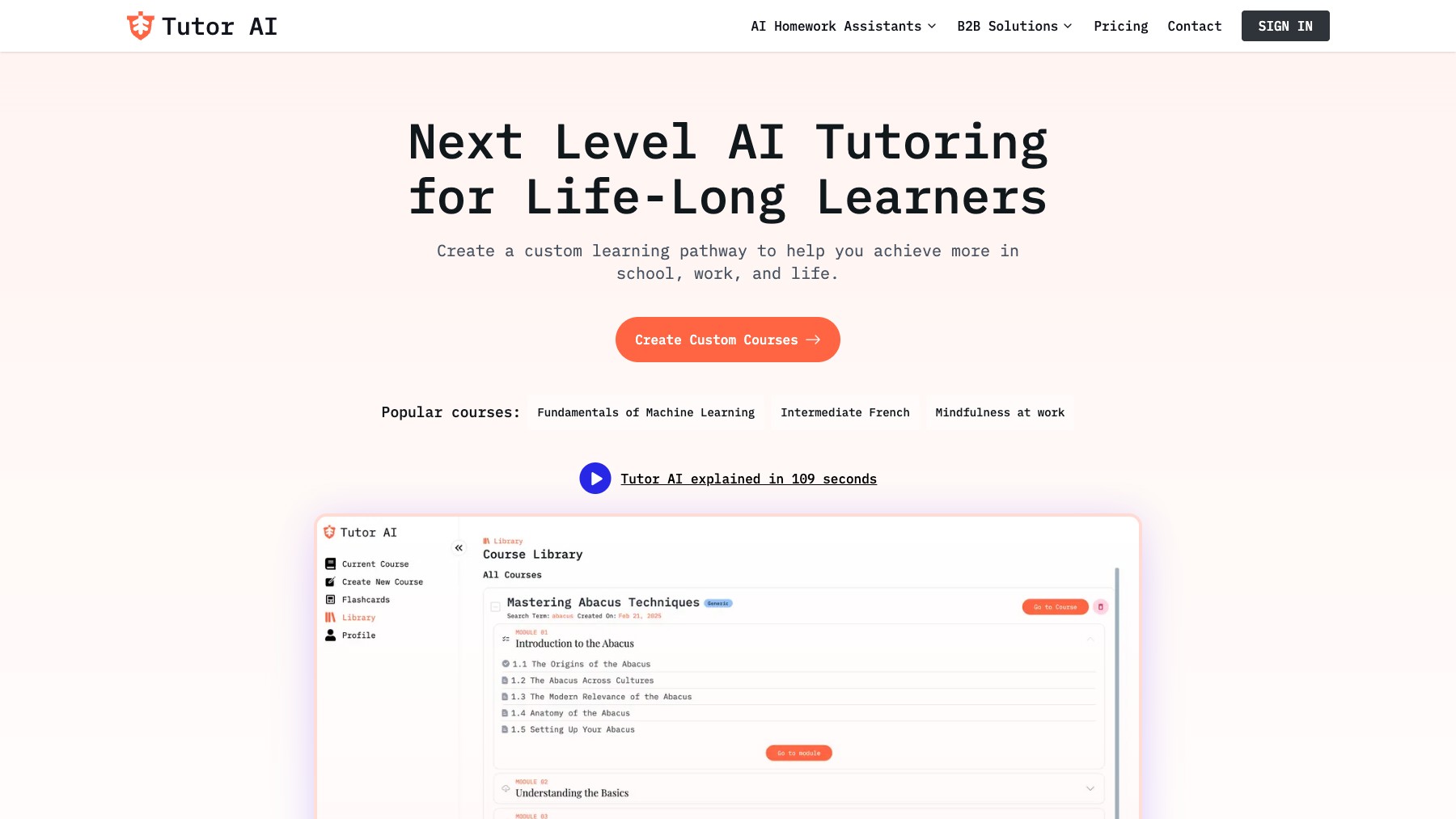 TutorAI preview 2