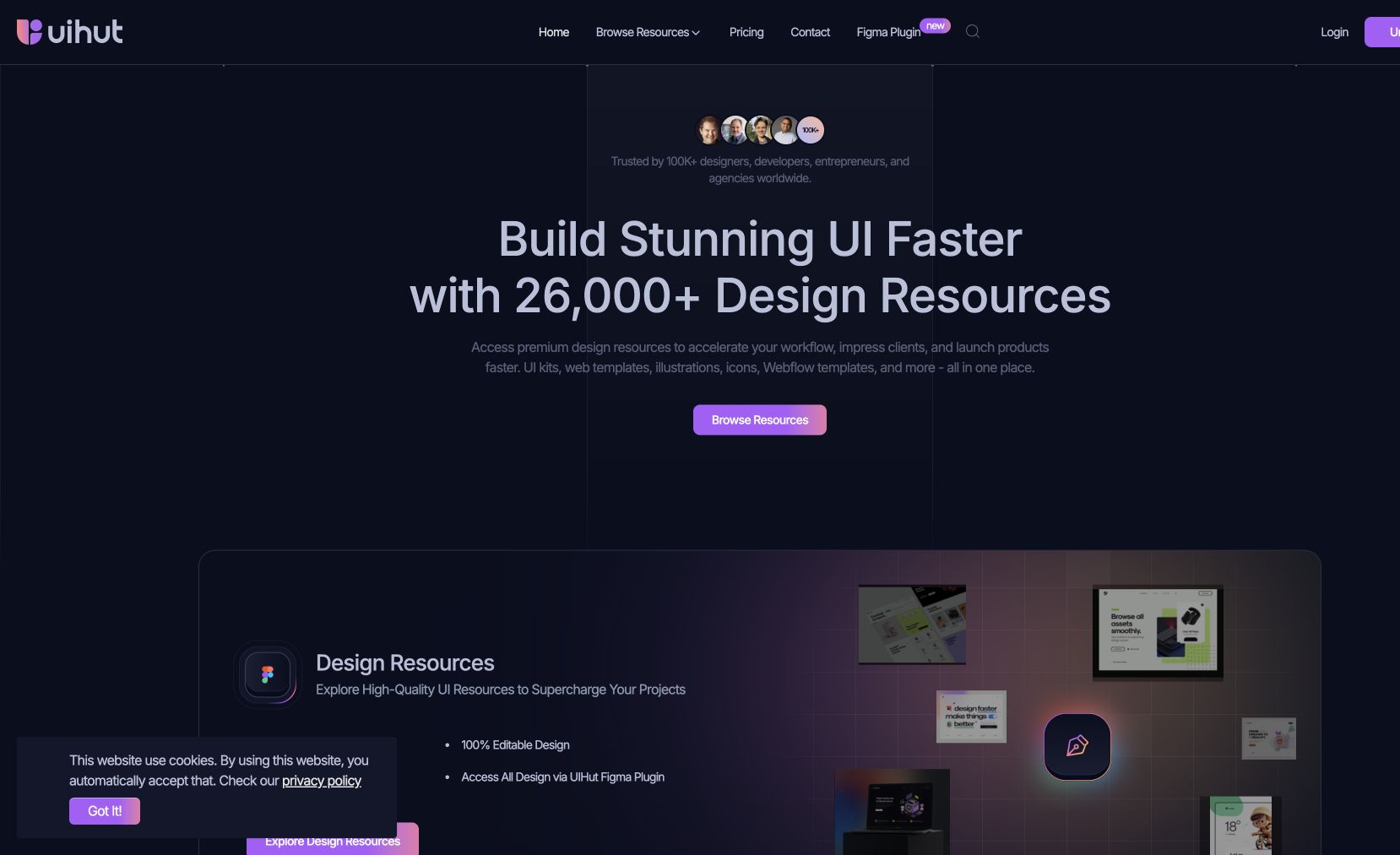 UIHut preview 2