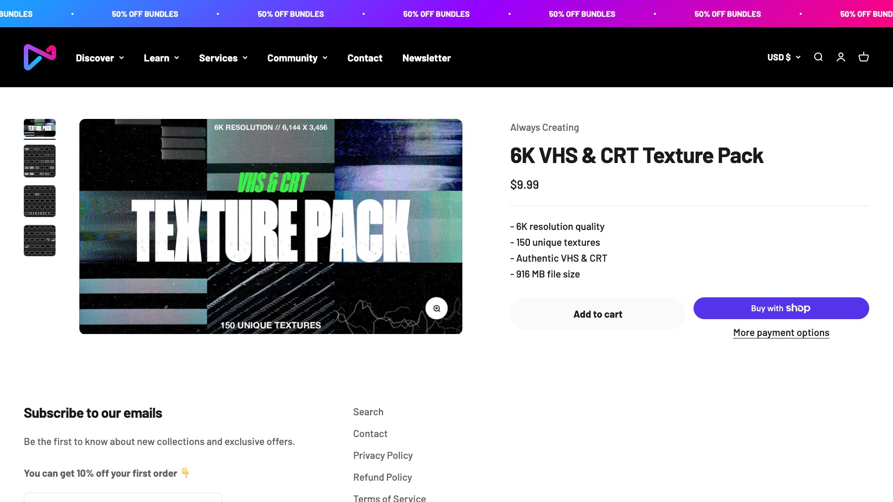 VHS & CRT Textures preview 2