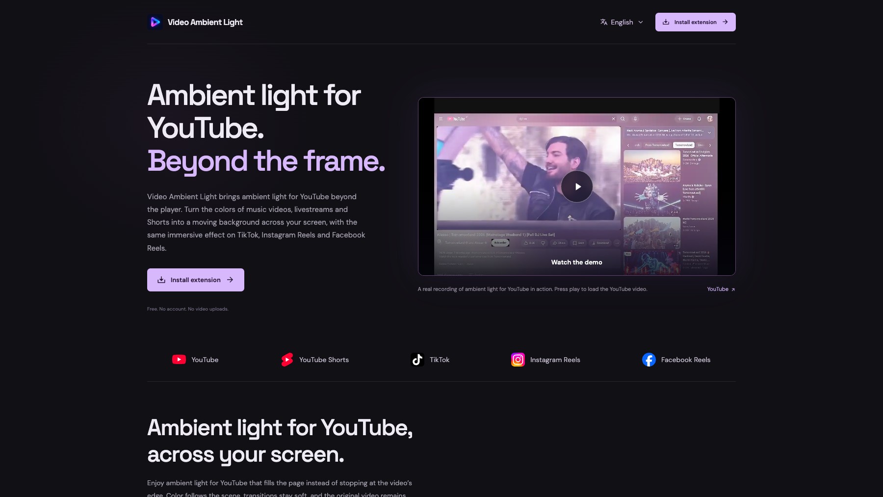 Video Ambient Light preview 2