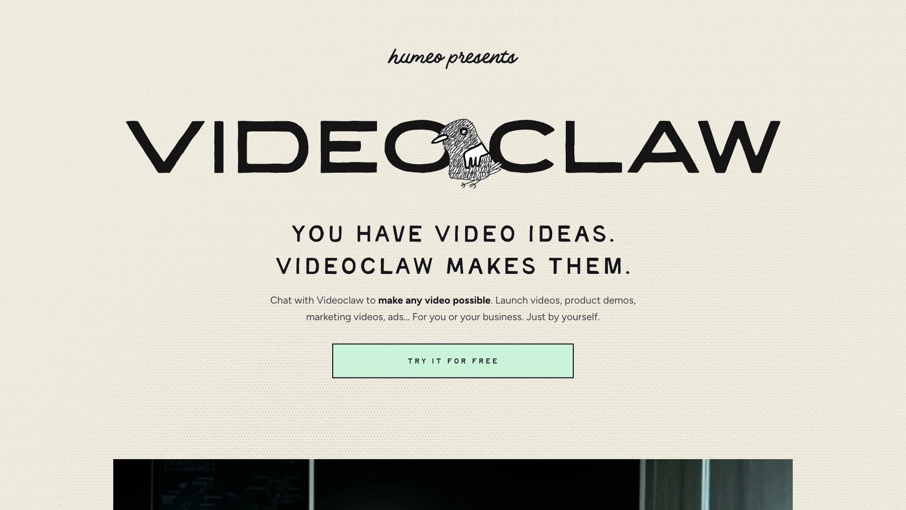 Videoclaw preview 2