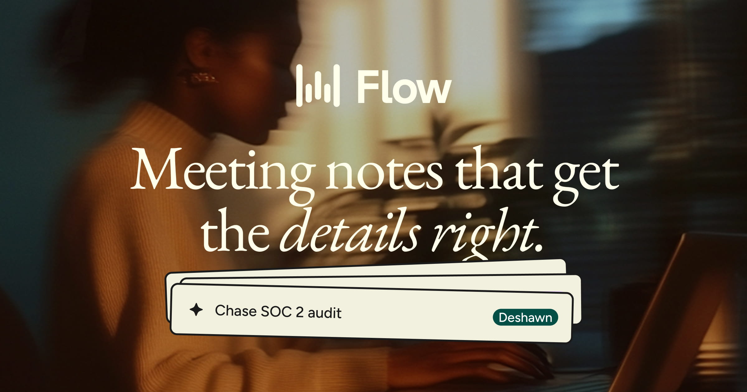 Wispr Flow Notetaker preview 2