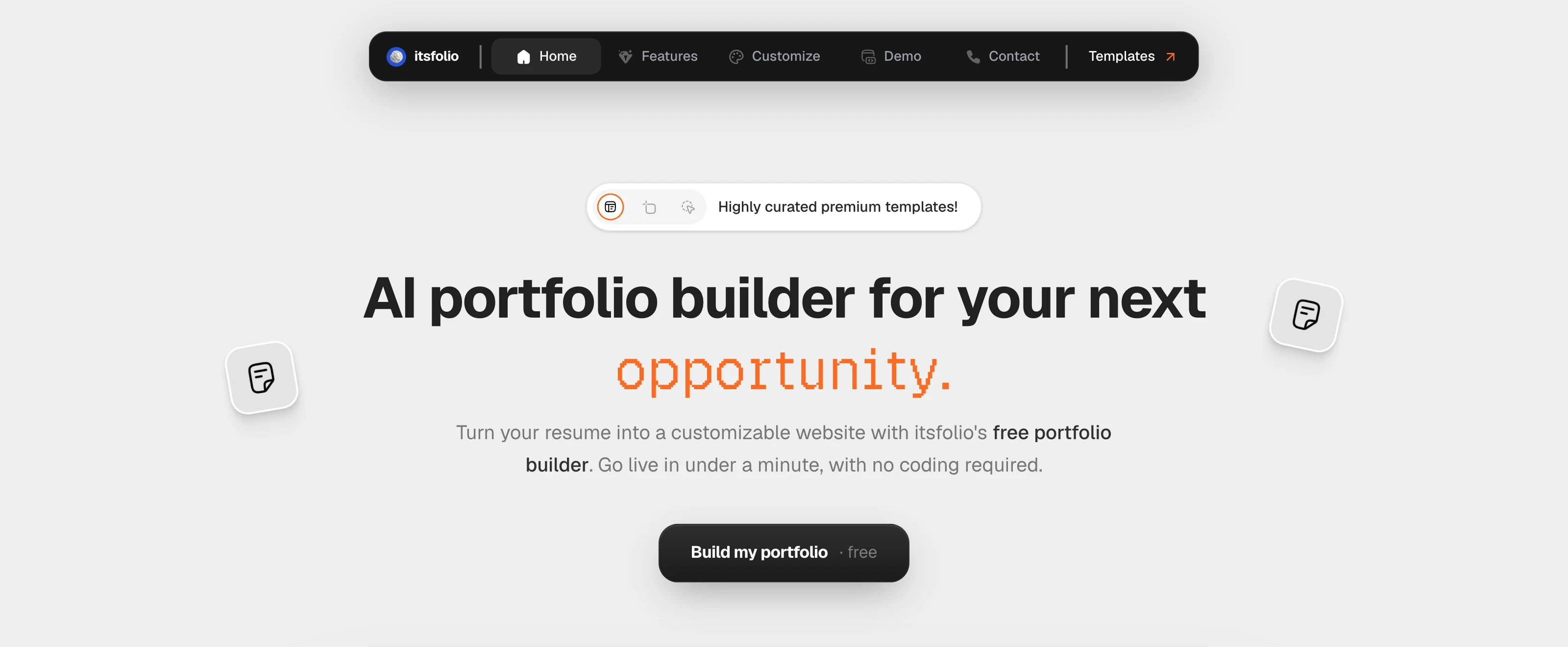 itsfolio preview 1