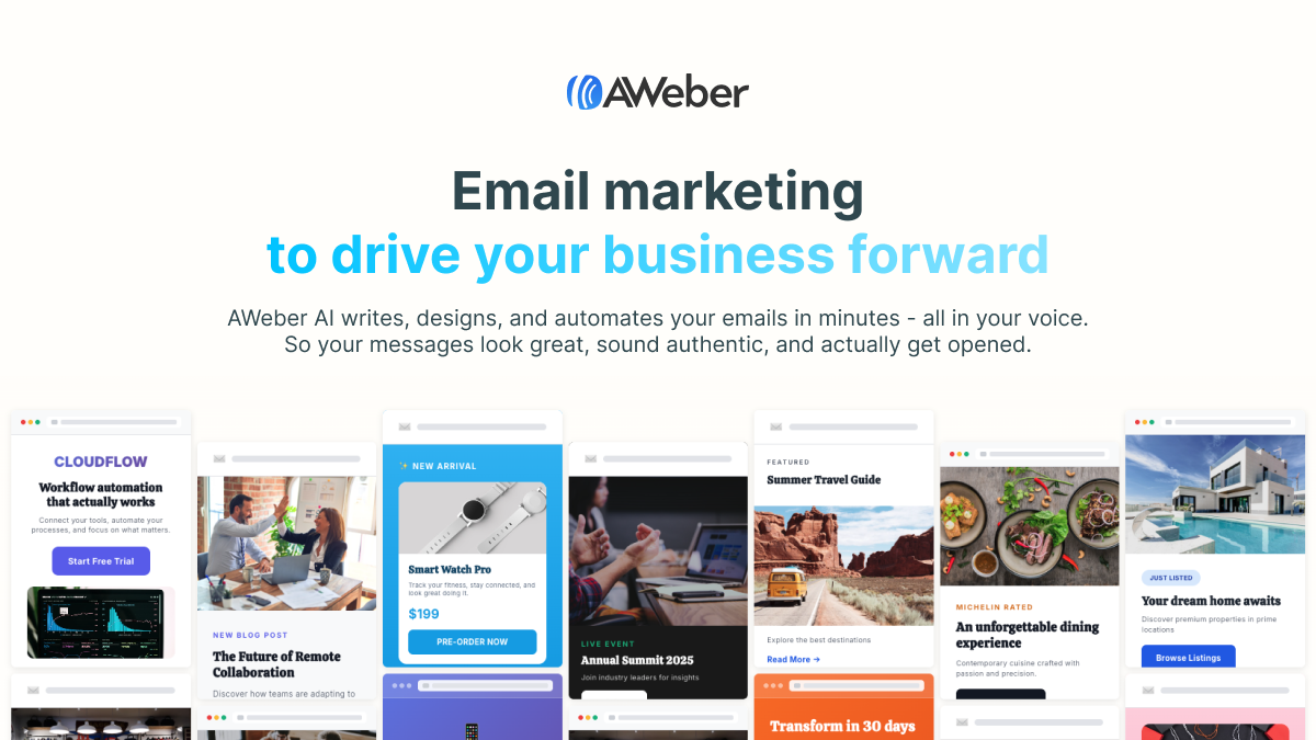 AWeber preview 1