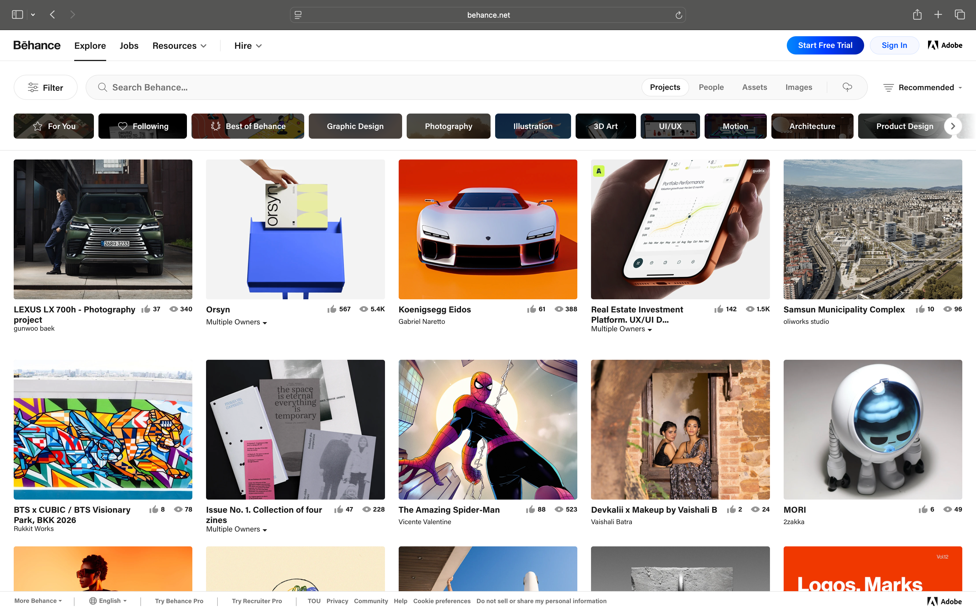 Behance preview 2