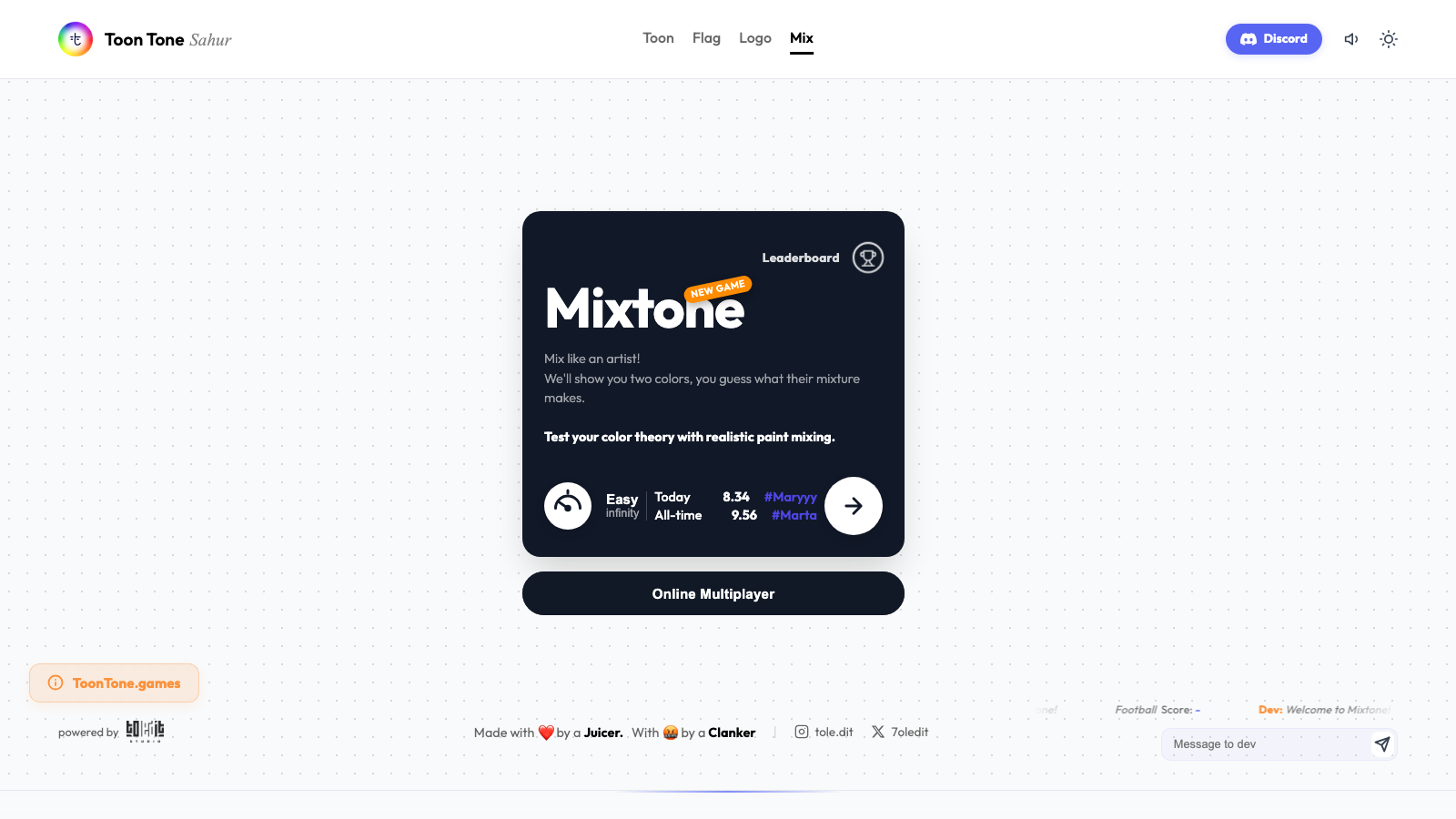 Mixtone preview 1