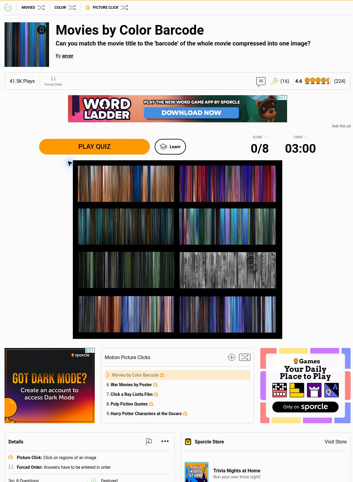 Movies by Color Barcode preview 1