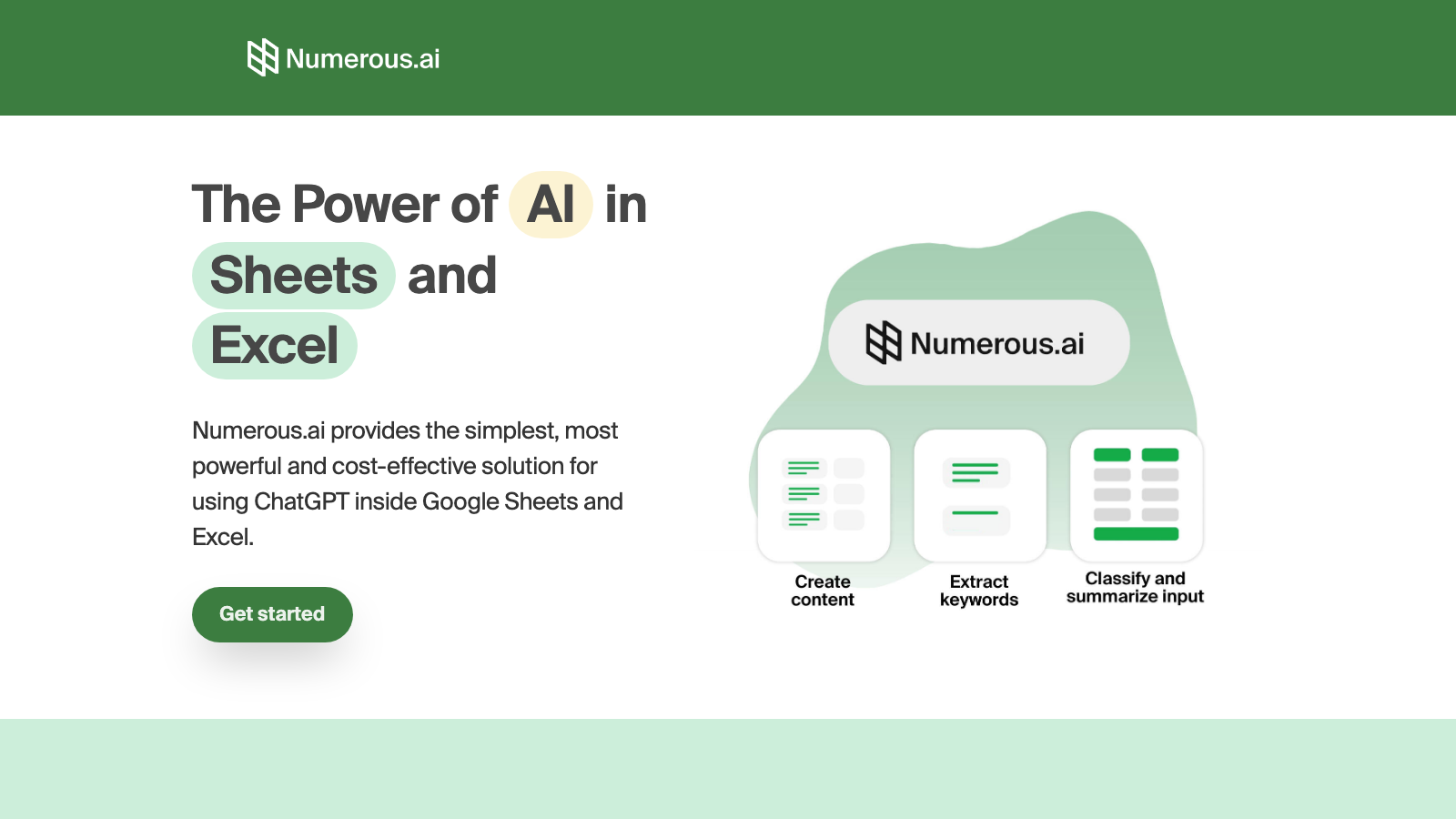 Numerous.ai preview 1