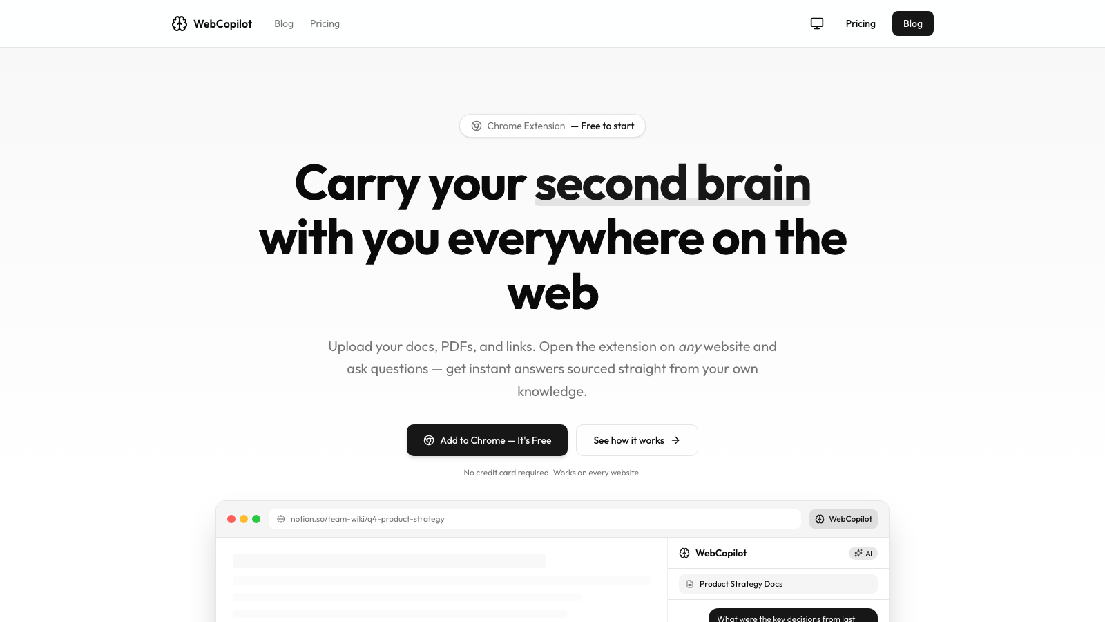 WebCopilot preview 1